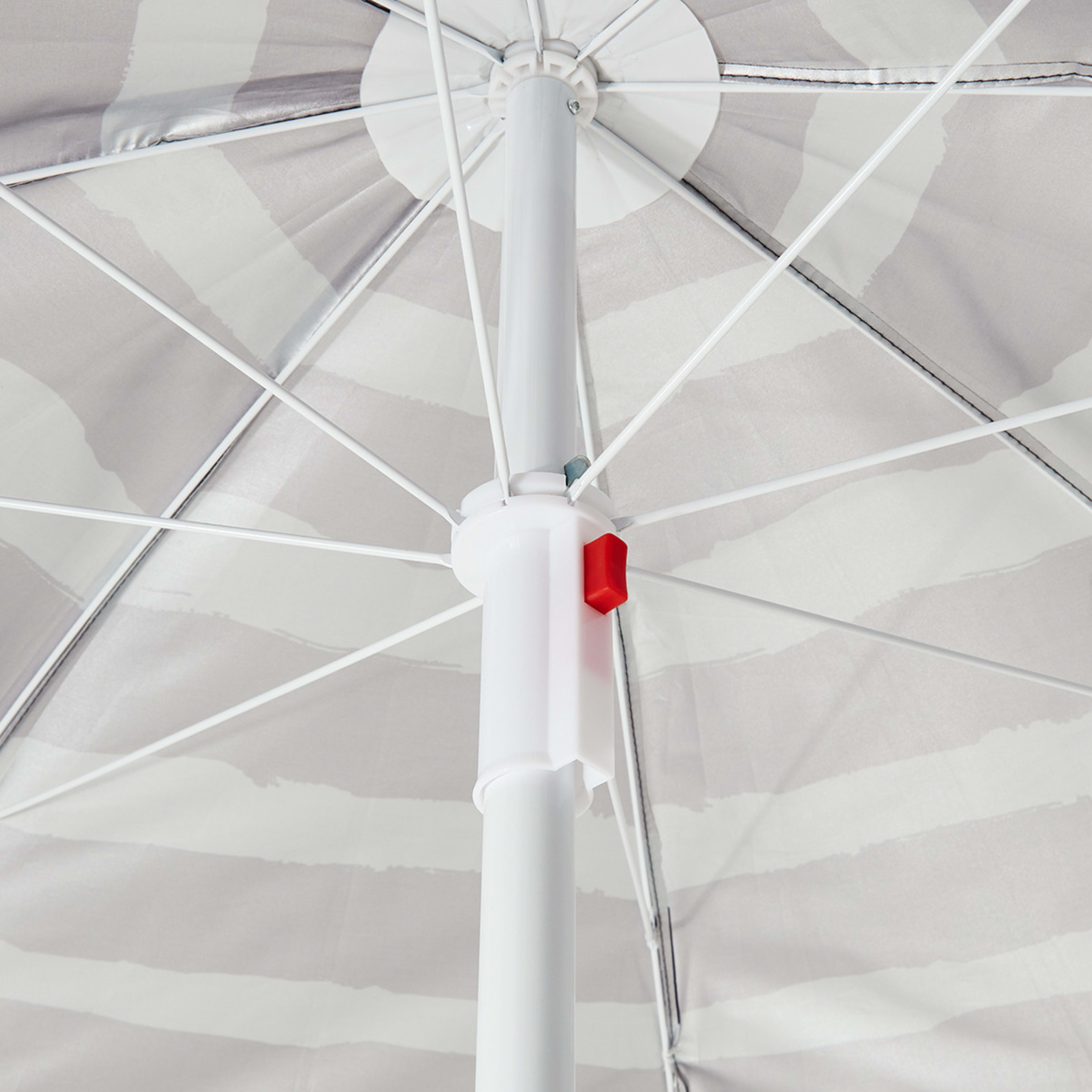 2m Stripe Beach Umbrella Kmart