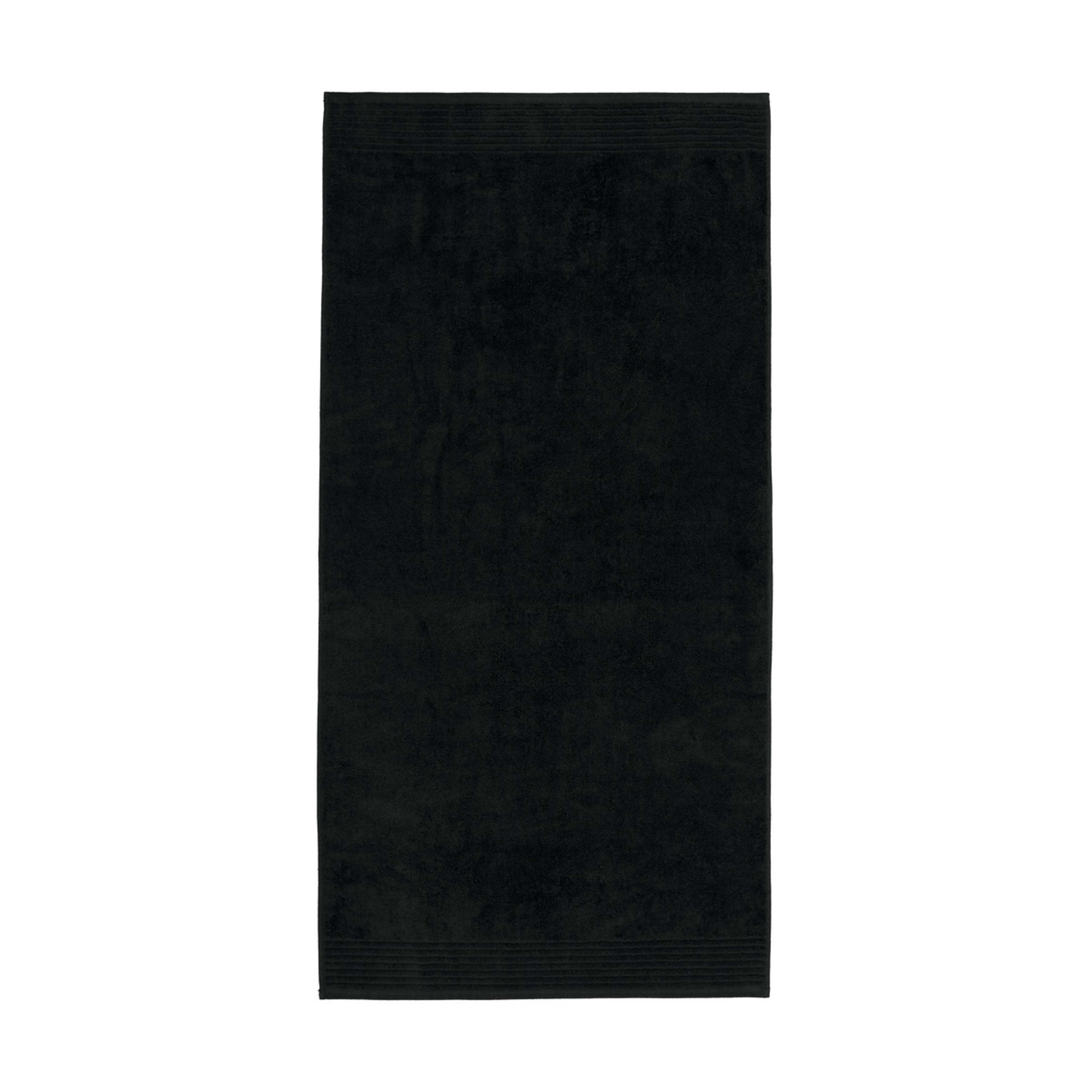 3 Edan Cotton Bath Towel - Black, 3 of 6