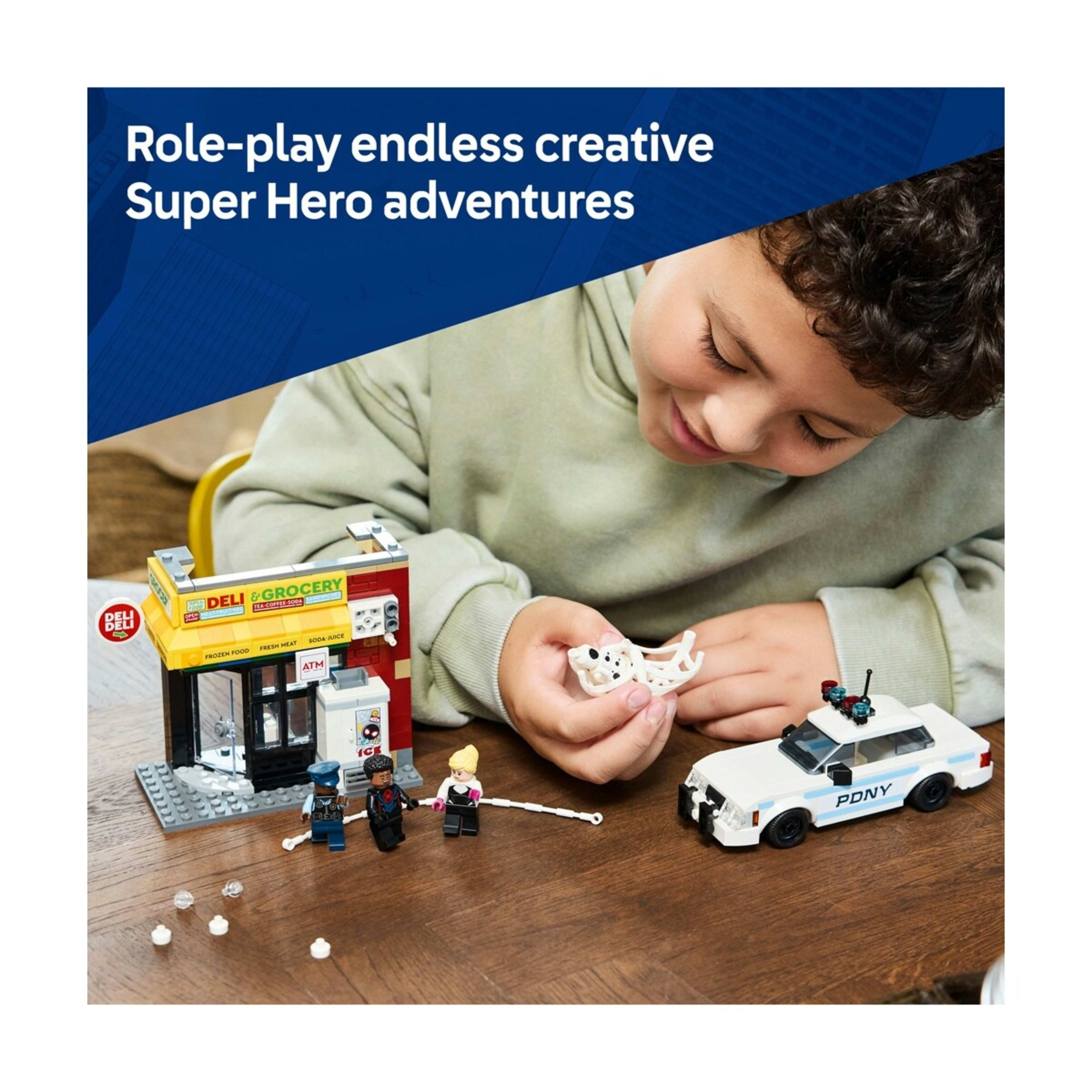 6 LEGO Super Heroes Spider-Verse: Miles Morales vs The Spot 76311, 6 of 10