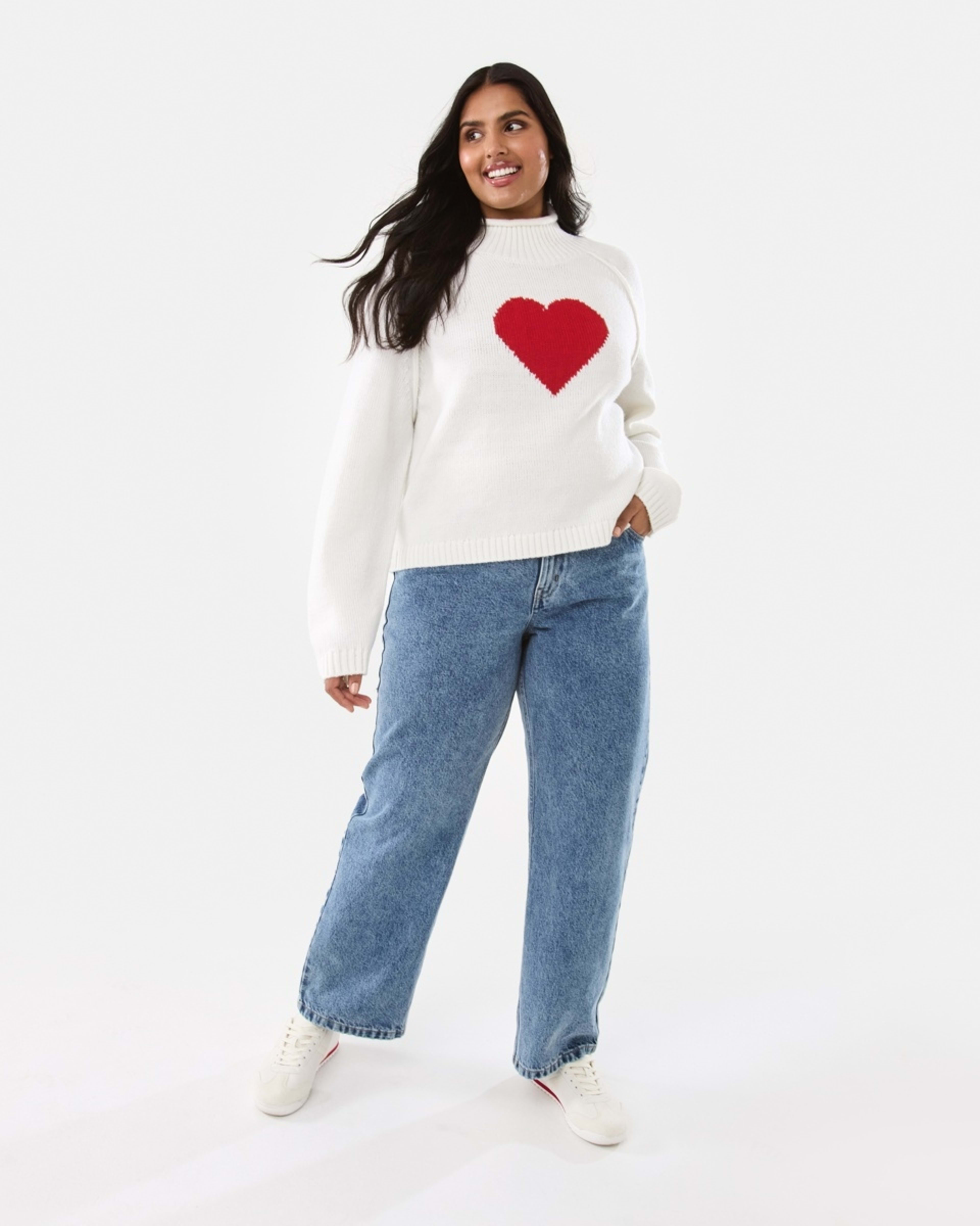 4 Jacquard Jumper Heart, 4 of 10