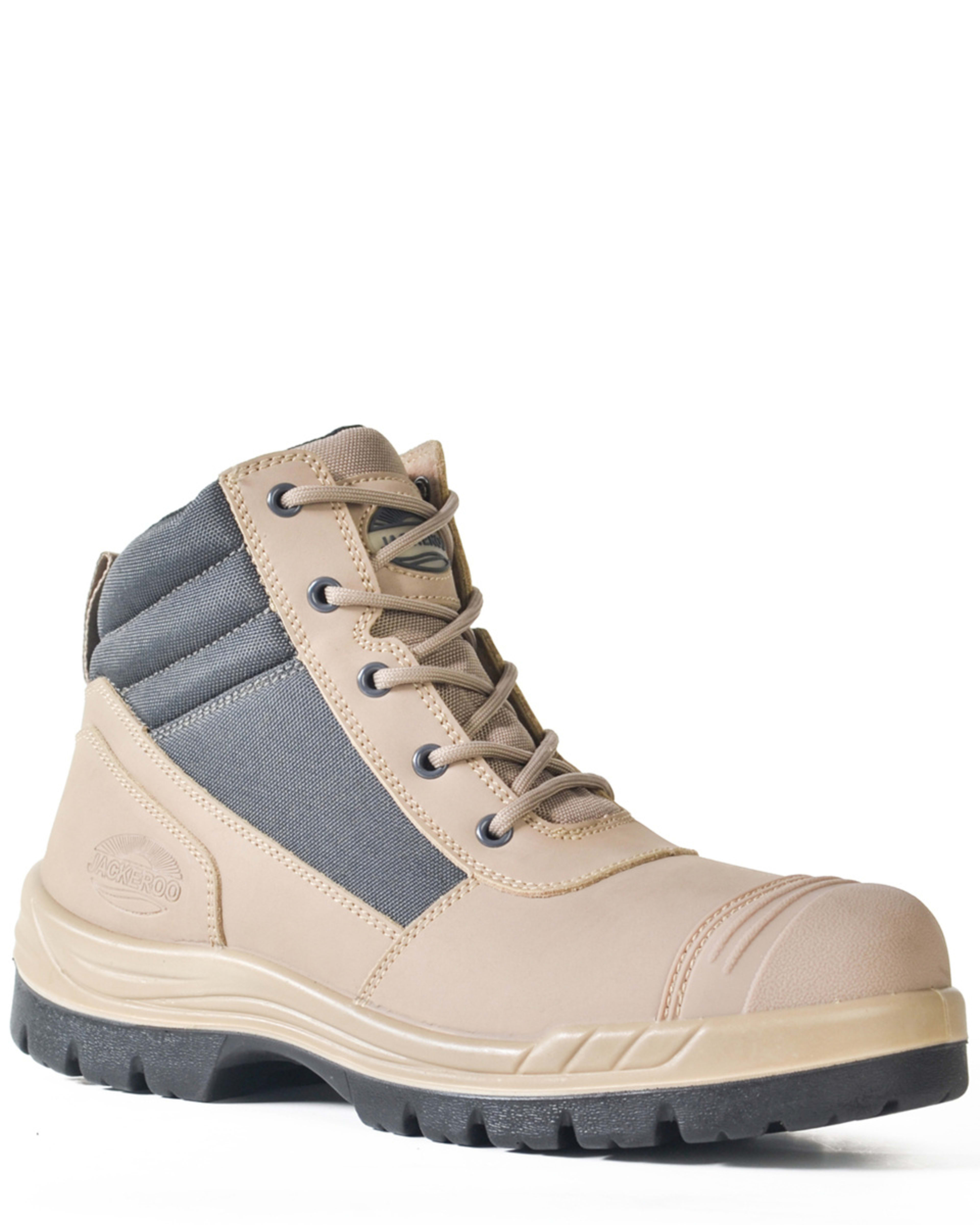 Apollo Side Zip Low Cut Work Boots Kmart