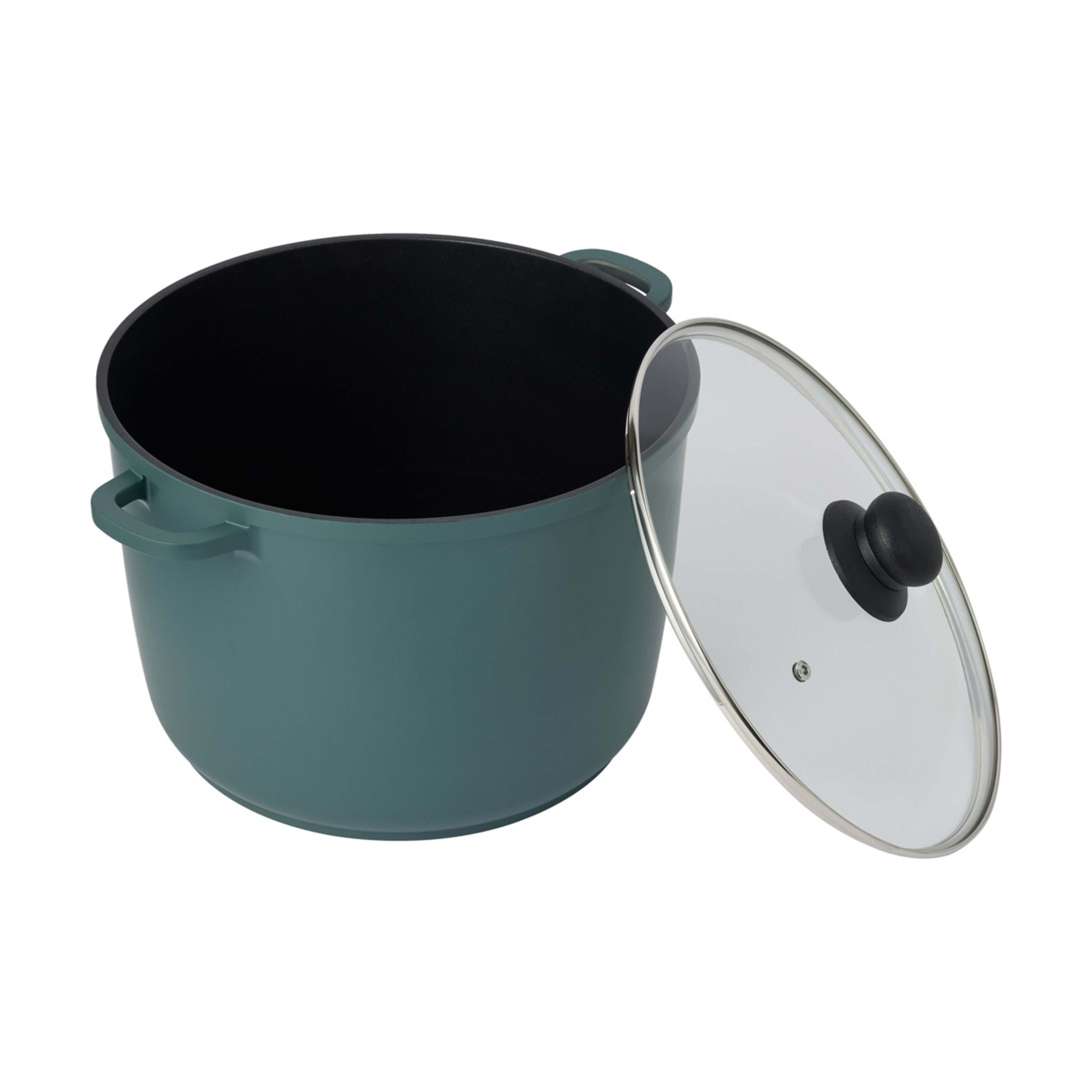 2 10L Green Cast Aluminium Stock Pot, 2 of 7