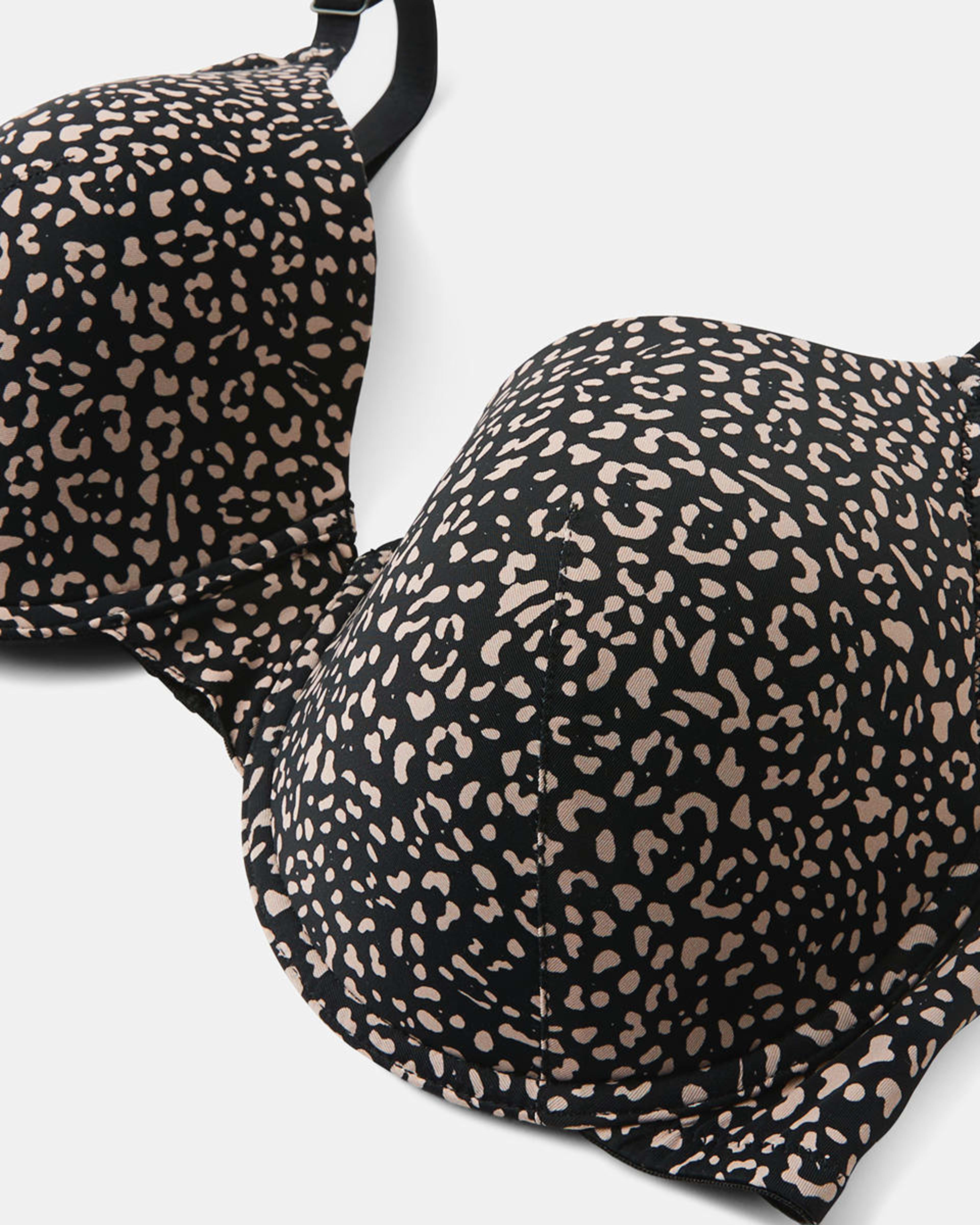 Full Figure Printed TShirt Bra Kmart