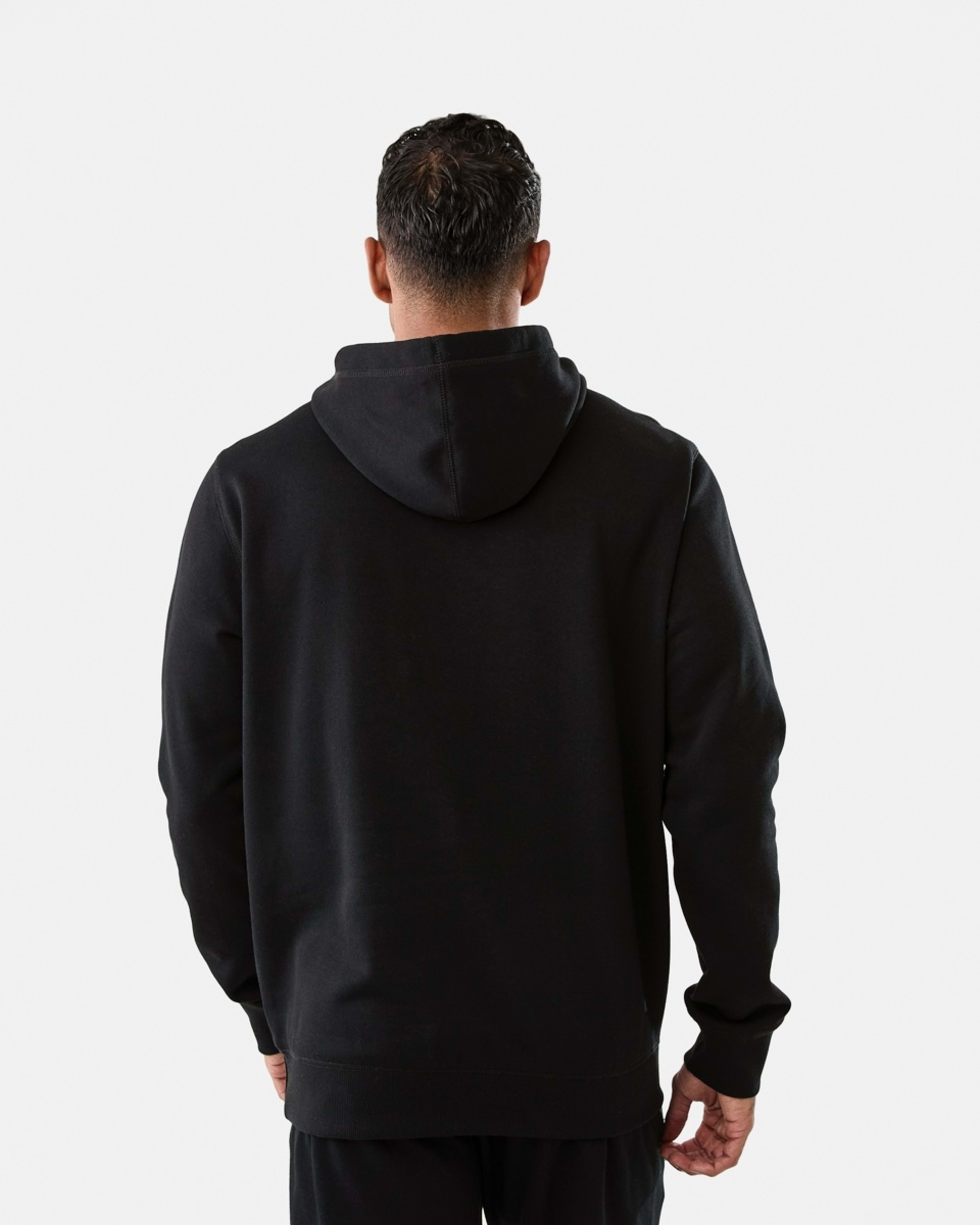 3 Everlast Mens Classic Sport Hoodie EVER CLASSIC BLACK, 3 of 7