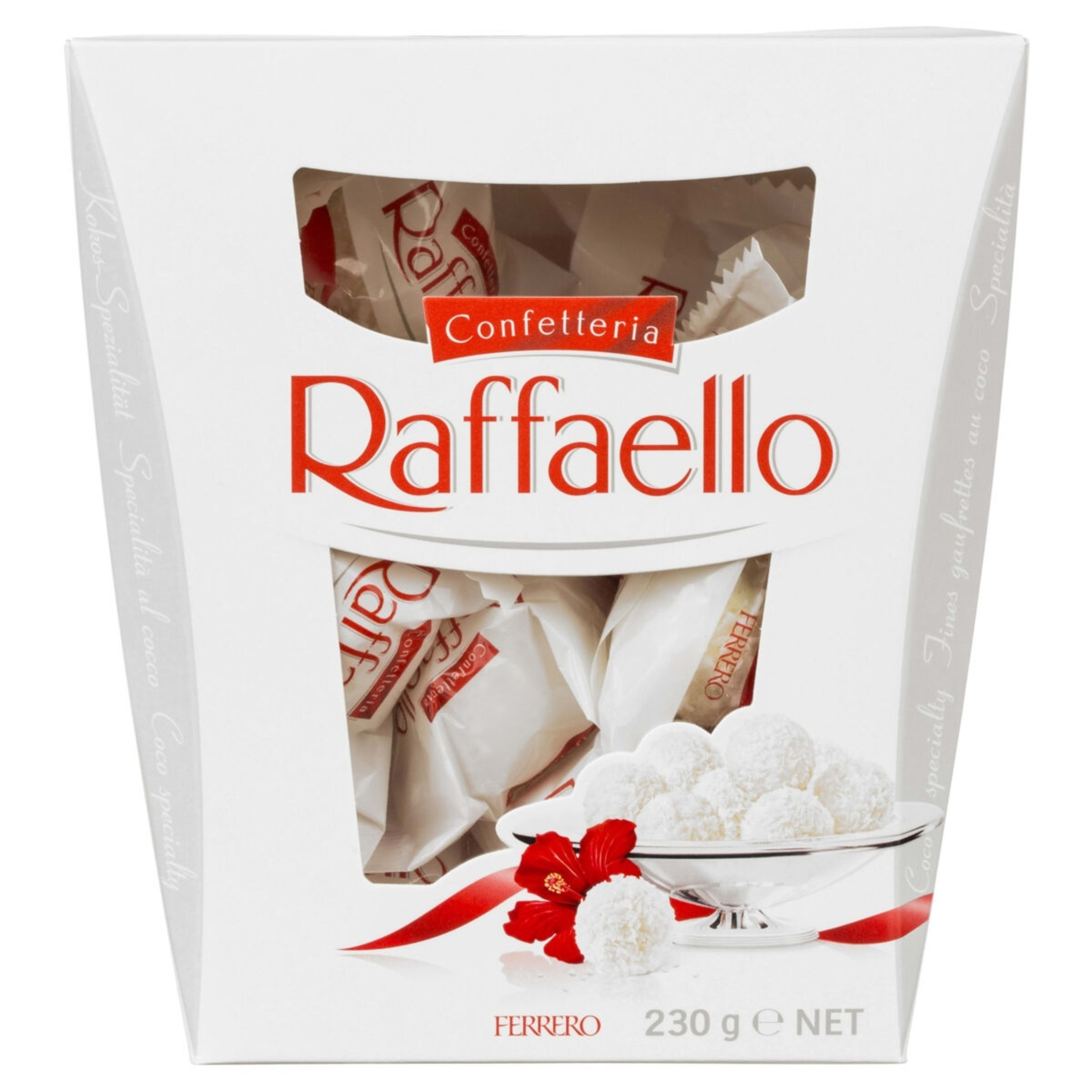 15 Piece Confetteria Raffaello Coconut and Almond Ferrero Gift Box 150g ...