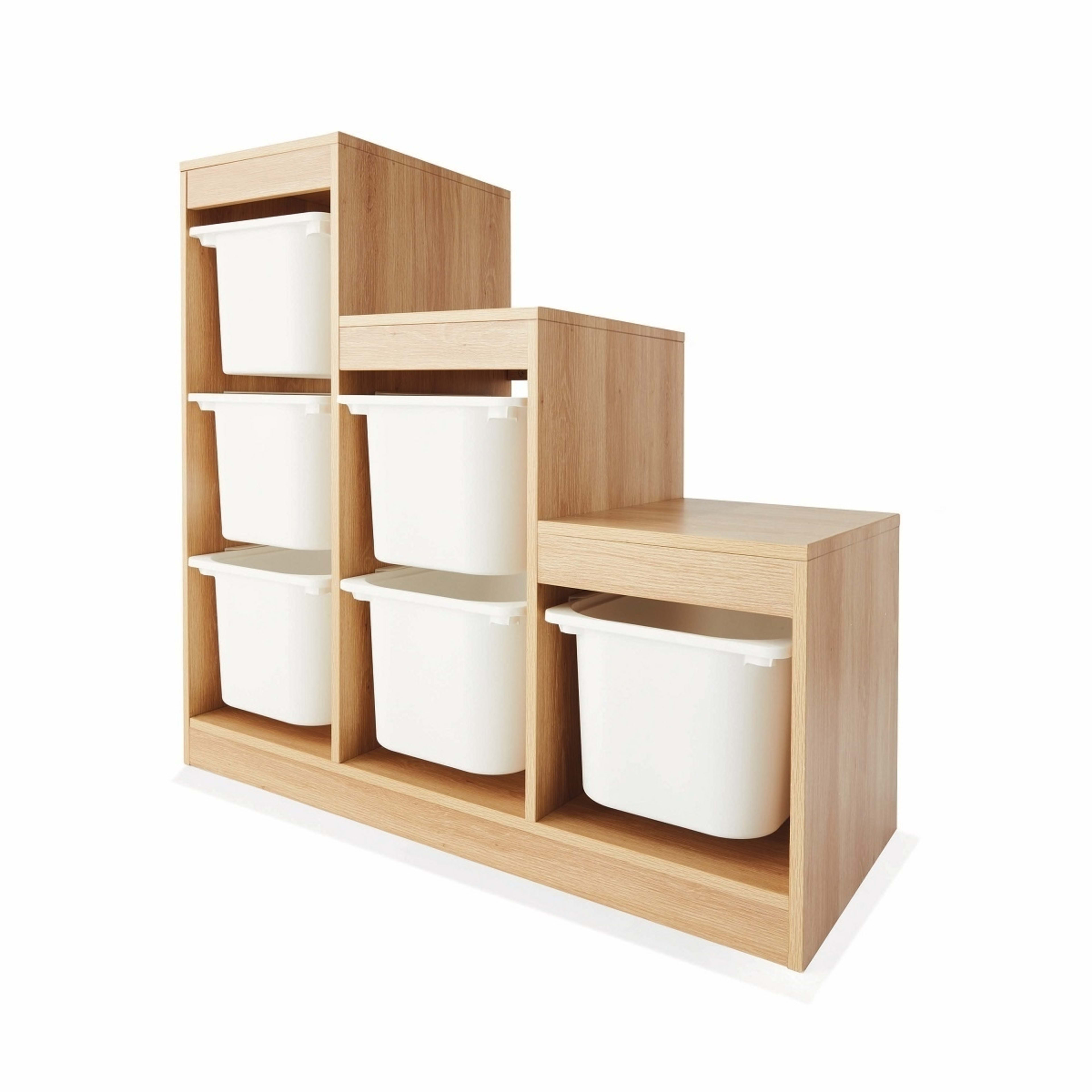 6 Tiered Unit 6 Tub Organiser, 6 of 7