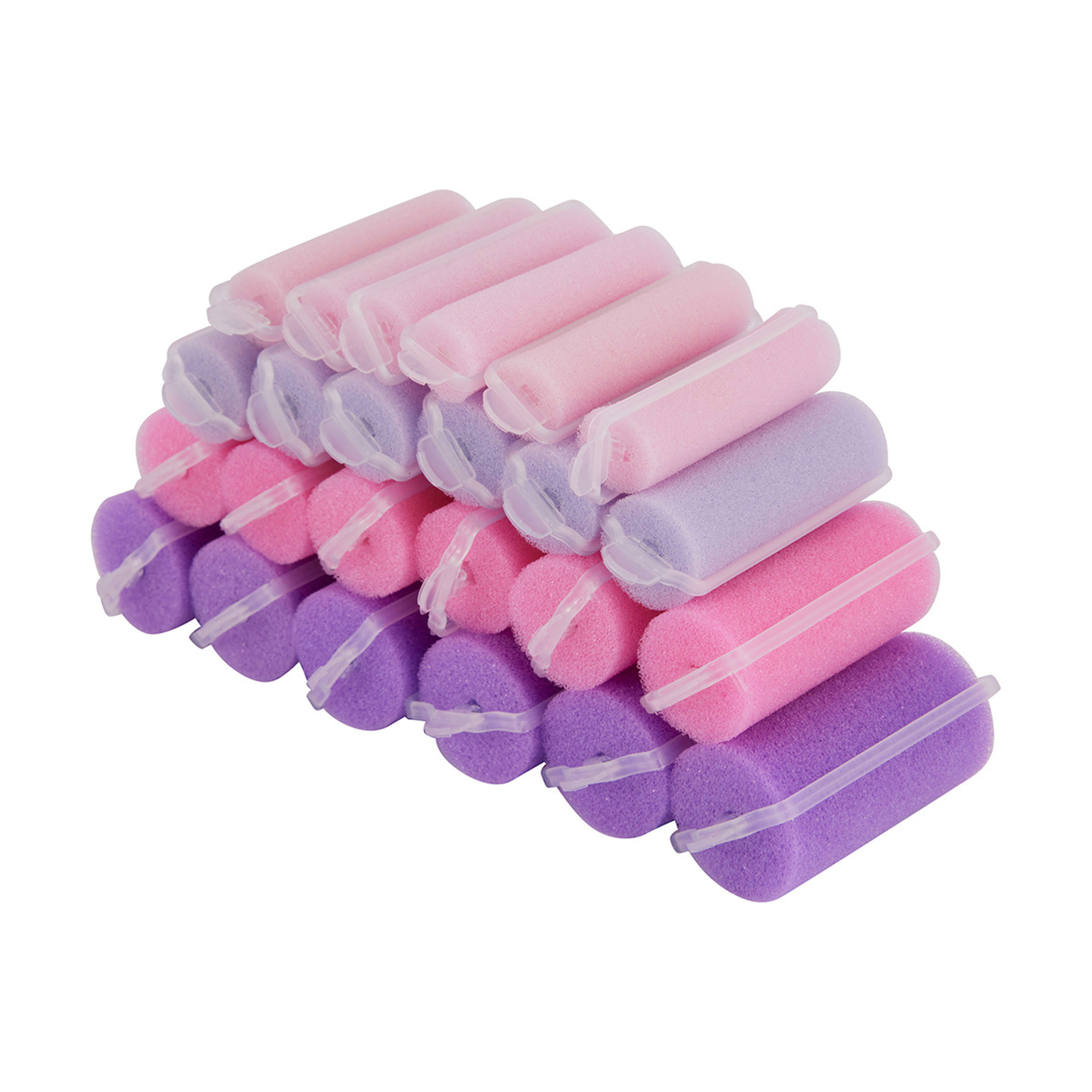 4 OXX Haircare 24 Piece Foam Hair Rollers - Bright, 4 of 5