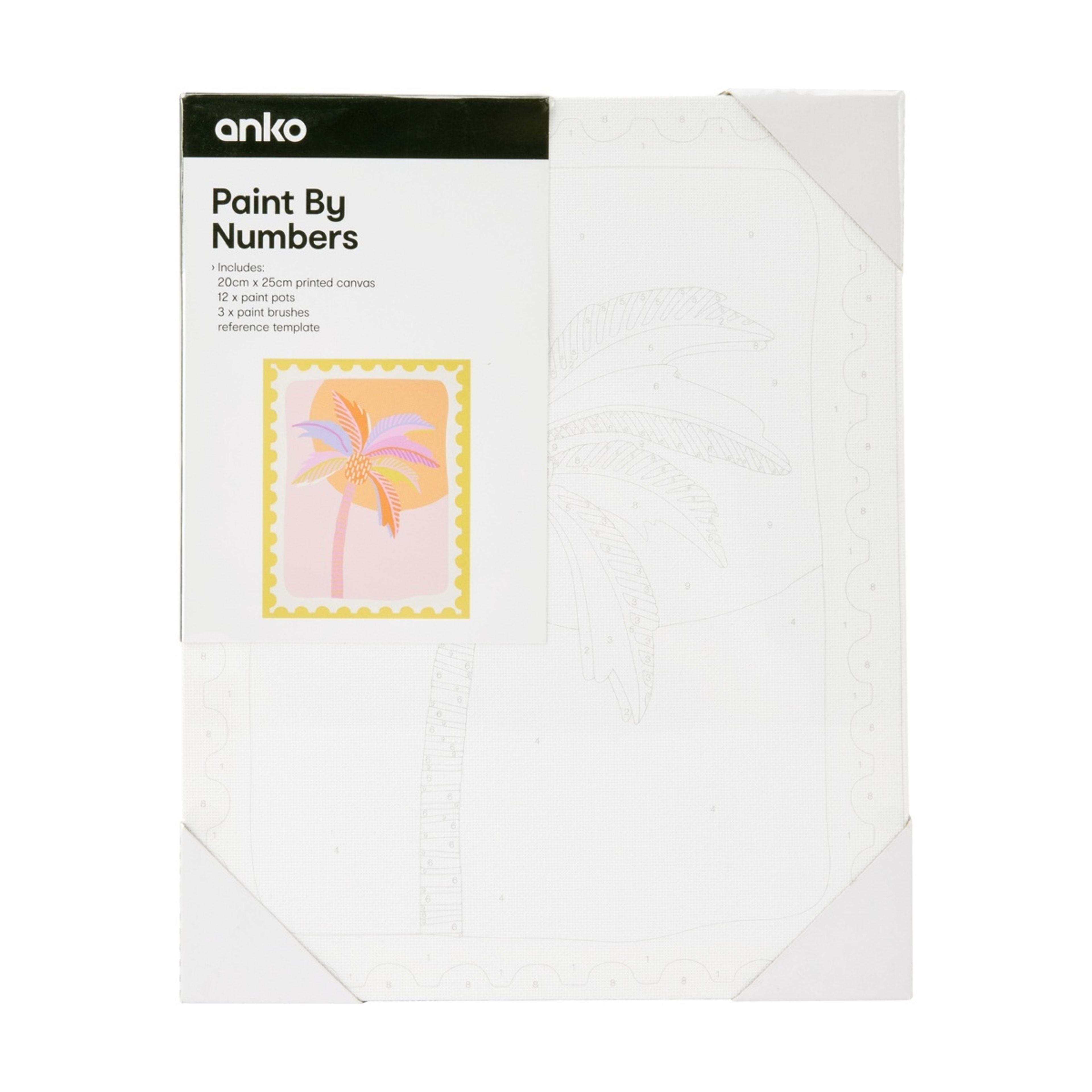 1 Paint by Numbers - Palm
