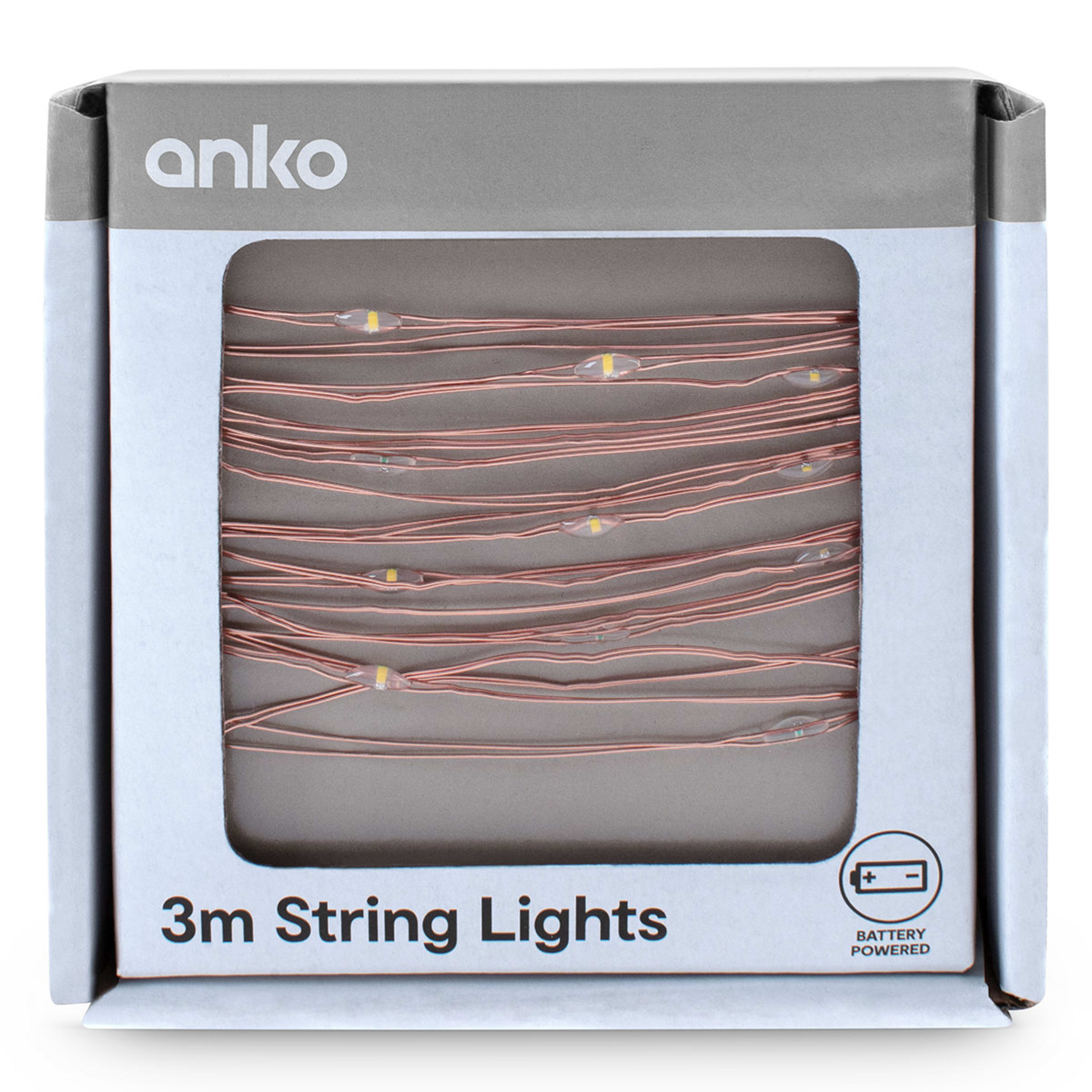 3m String Lights Kmart