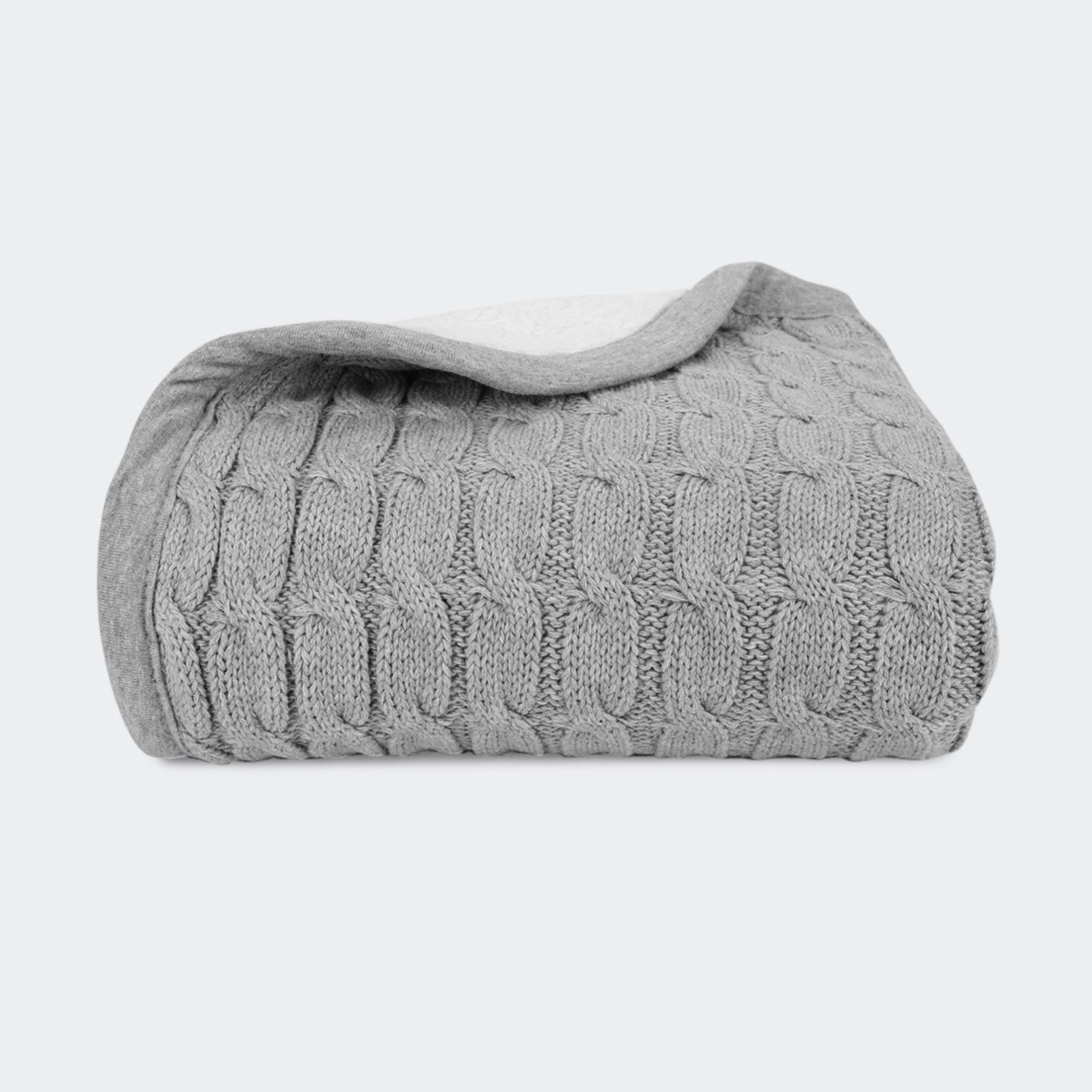 Cable Knit Blanket Kmart