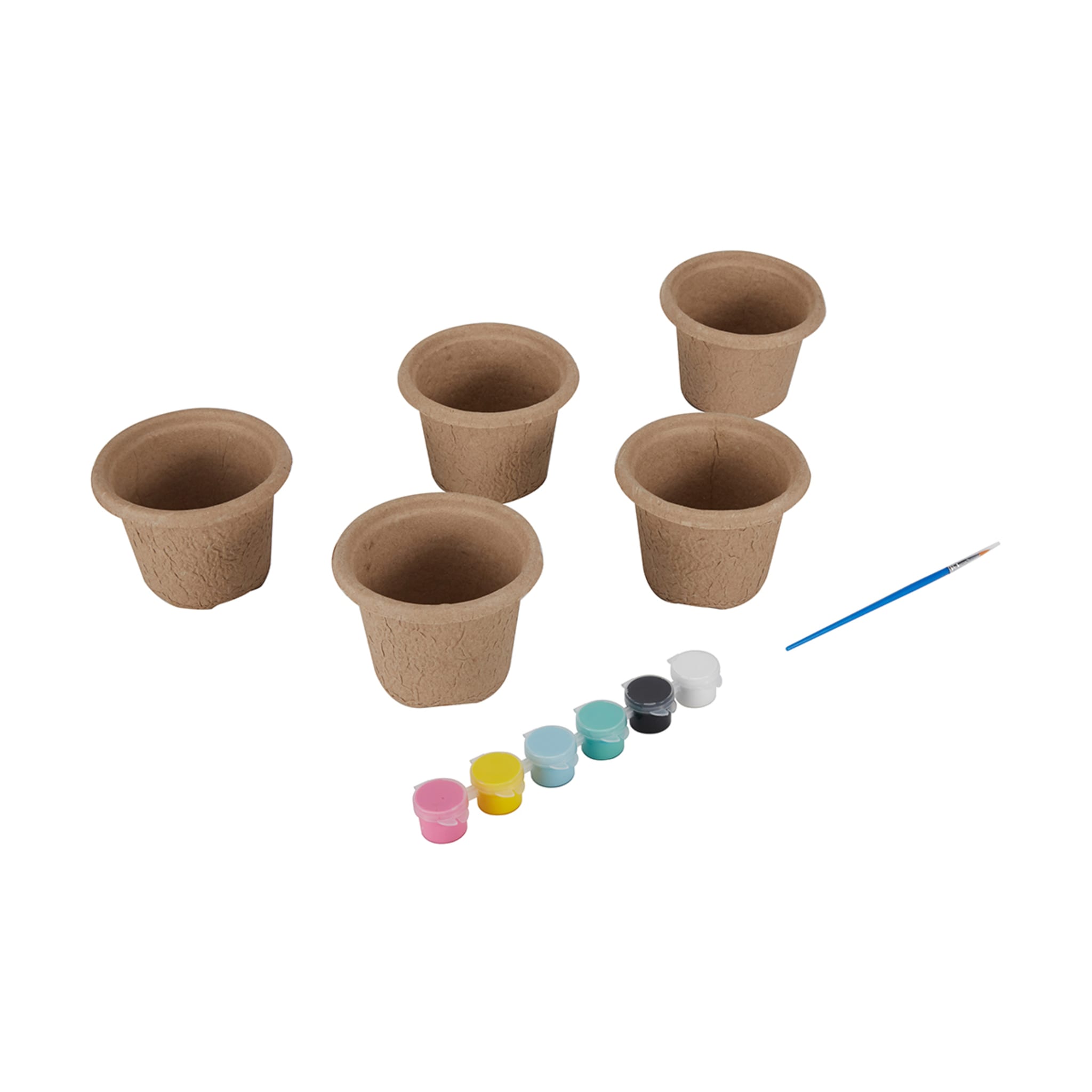 12 Pieces Paint Your Own Flower Pots Kmart