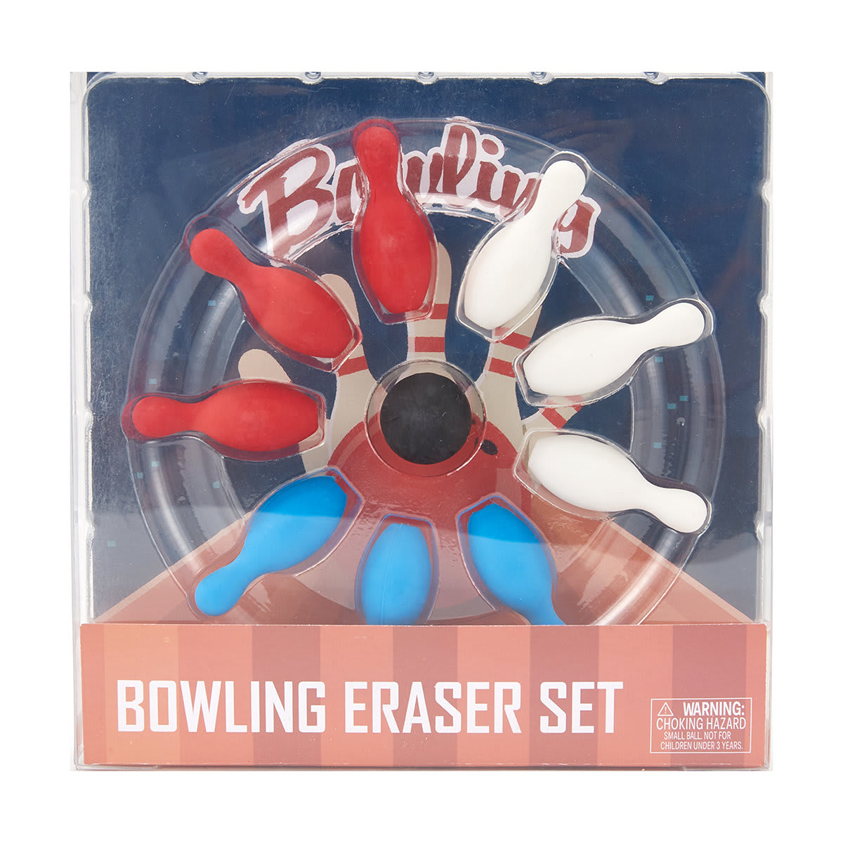 Bowling Eraser Set Kmart