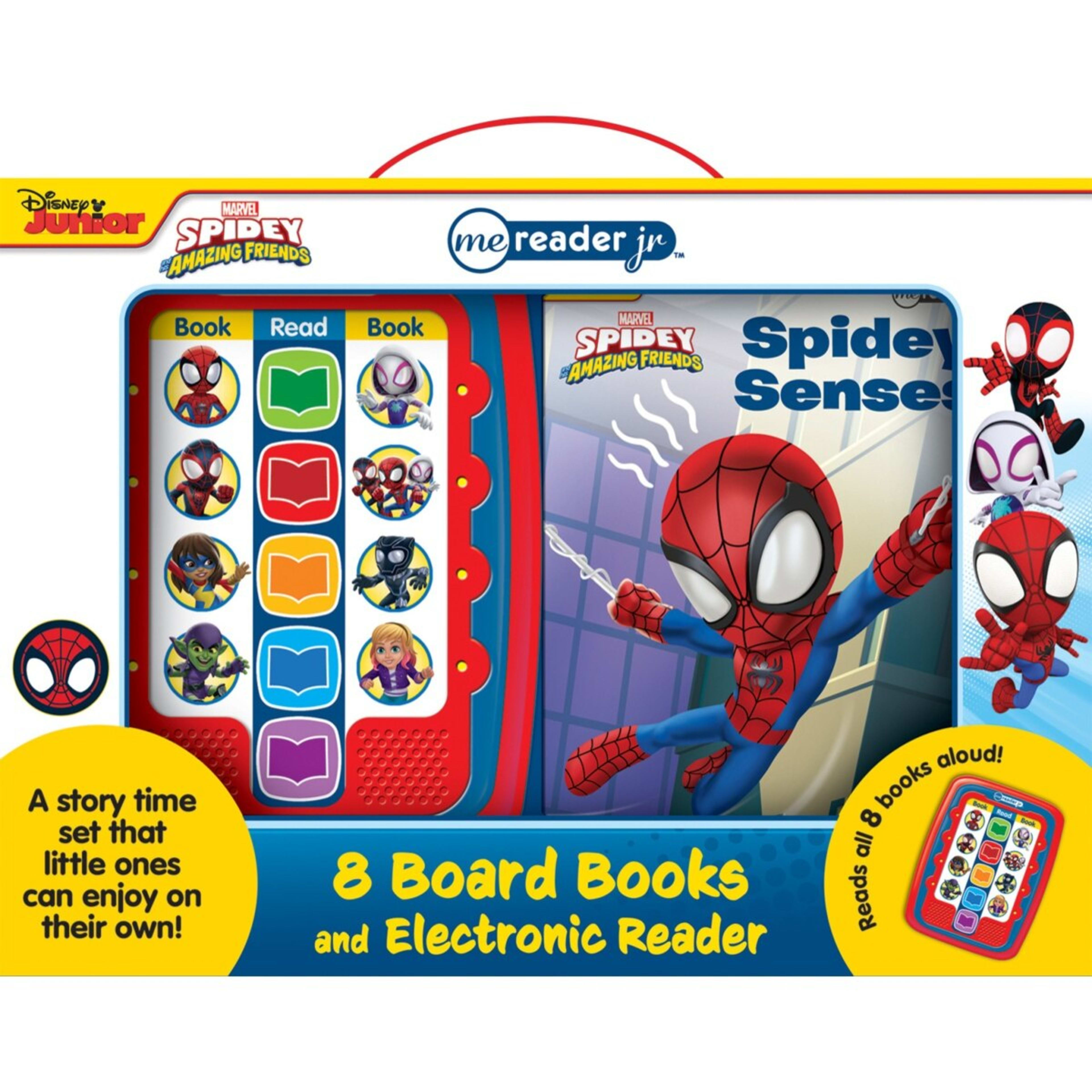 1 8 Pack Disney Junior Marvel Spidey and His Amazing Friends Board Books and Electronic Reader