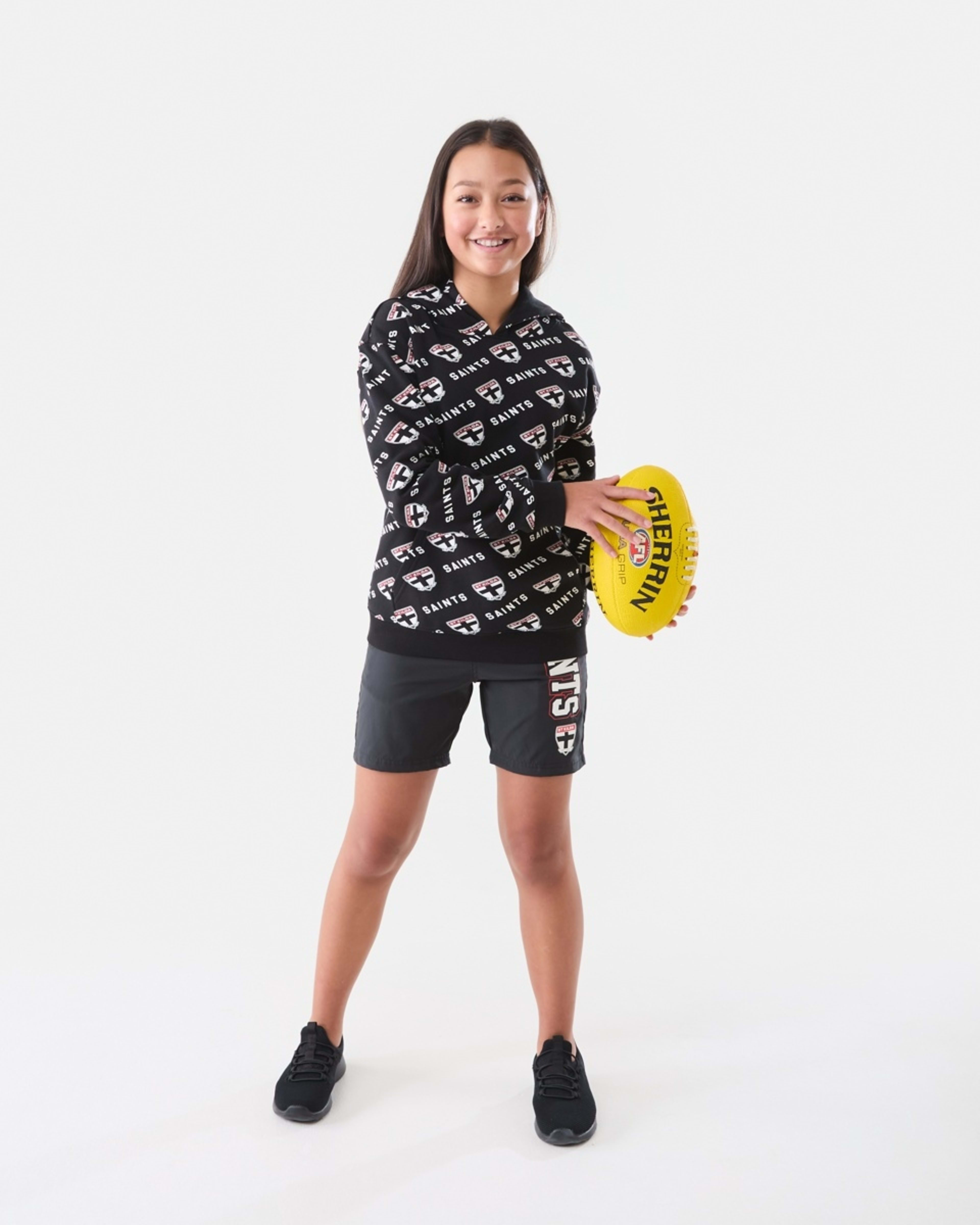 1 Official AFL Kids All Over Print Hoodie St Kilda