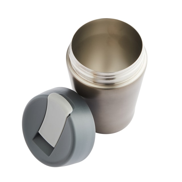 365ml Graphite Stainless Steel Double Wall Reusable Cup Kmart NZ