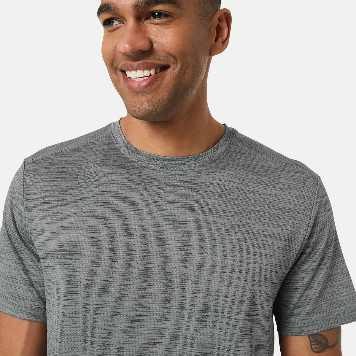 Active Mens Crew Neck Cationic Tshirt Kmart