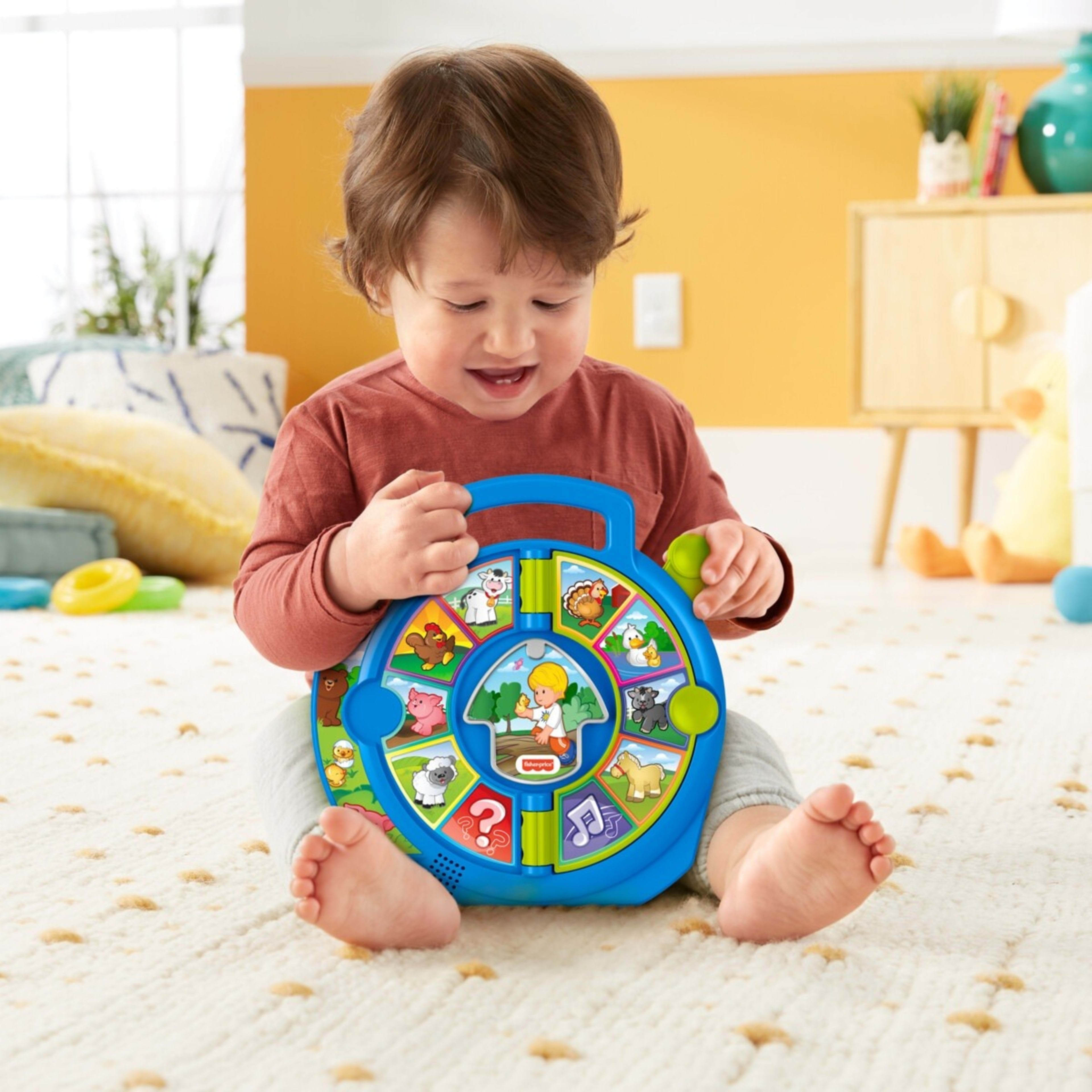 6 Fisher-Price Little People World of Animals See 'n Say Musical Learning Toy, 6 of 6