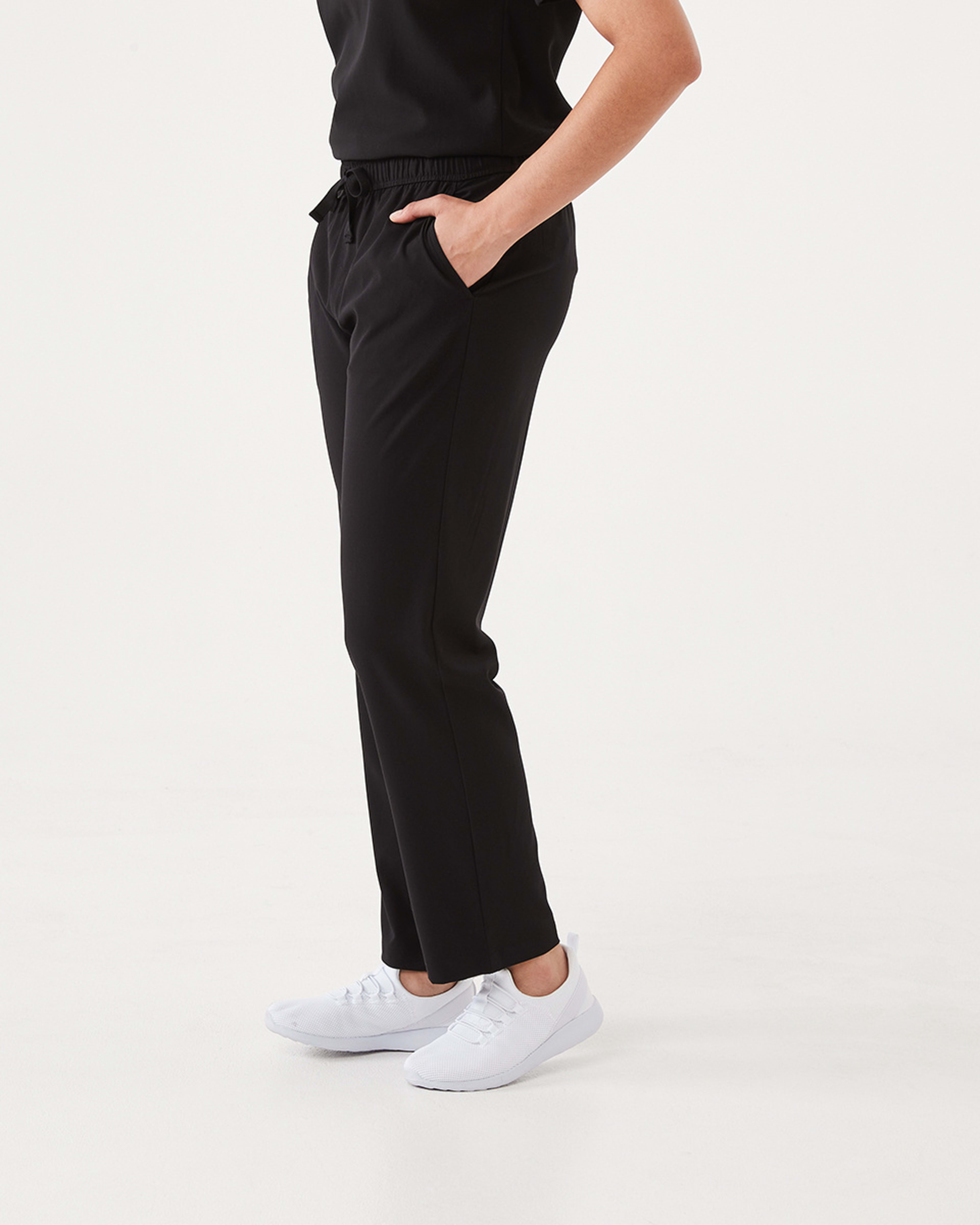 2 Work Scrub Pants Black, 2 of 7