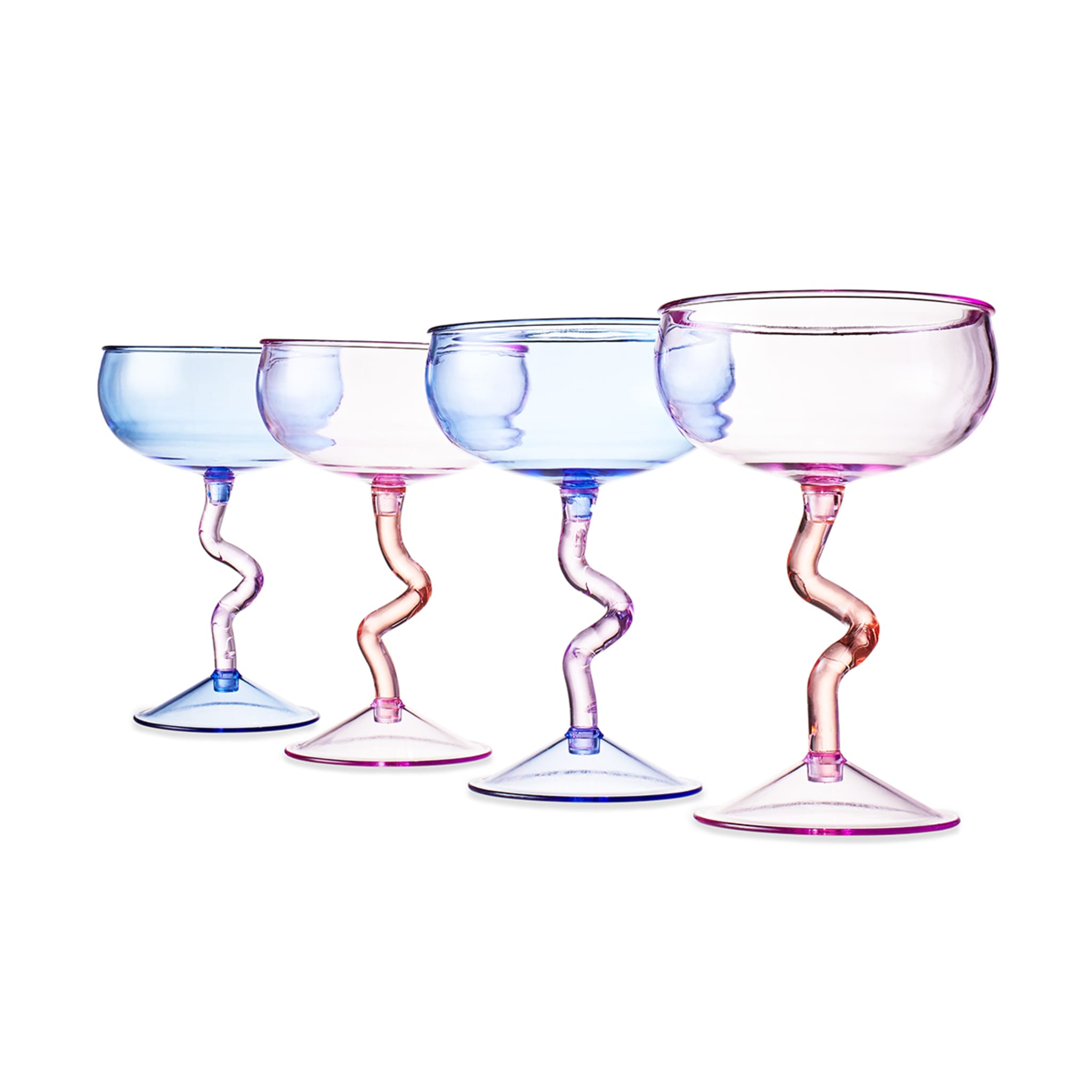4 Poolside Acrylic Cocktail Coupes Kmart