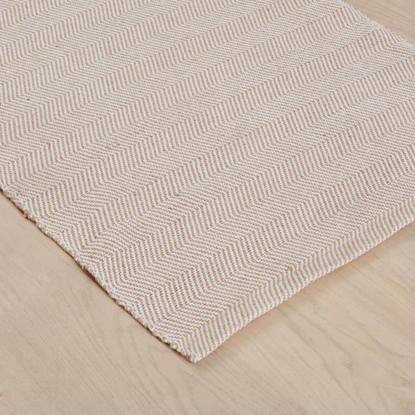 Herringbone Runner Natural 180cm x 67cm Kmart