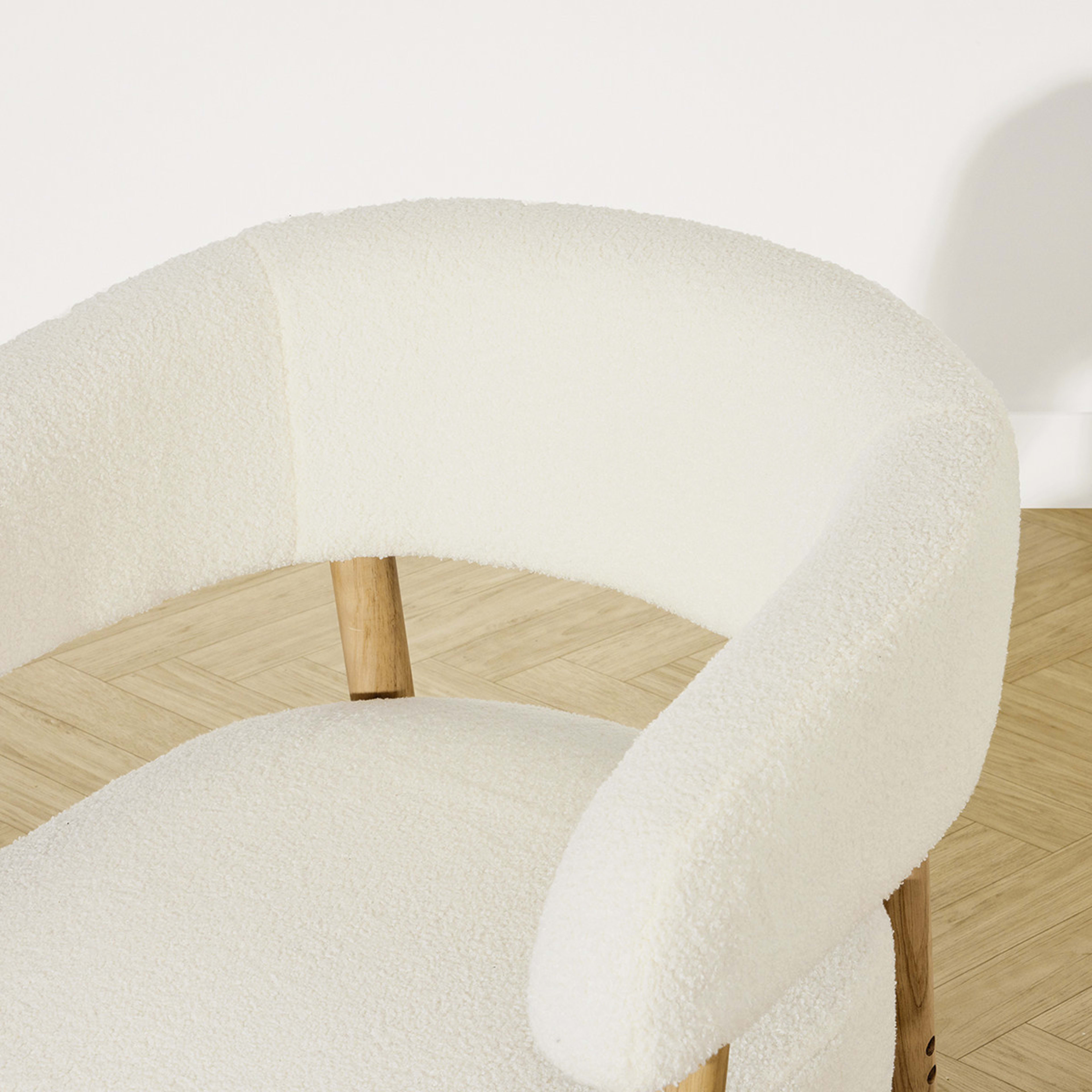 7 Cora Boucle Lounge Chair, 7 of 9
