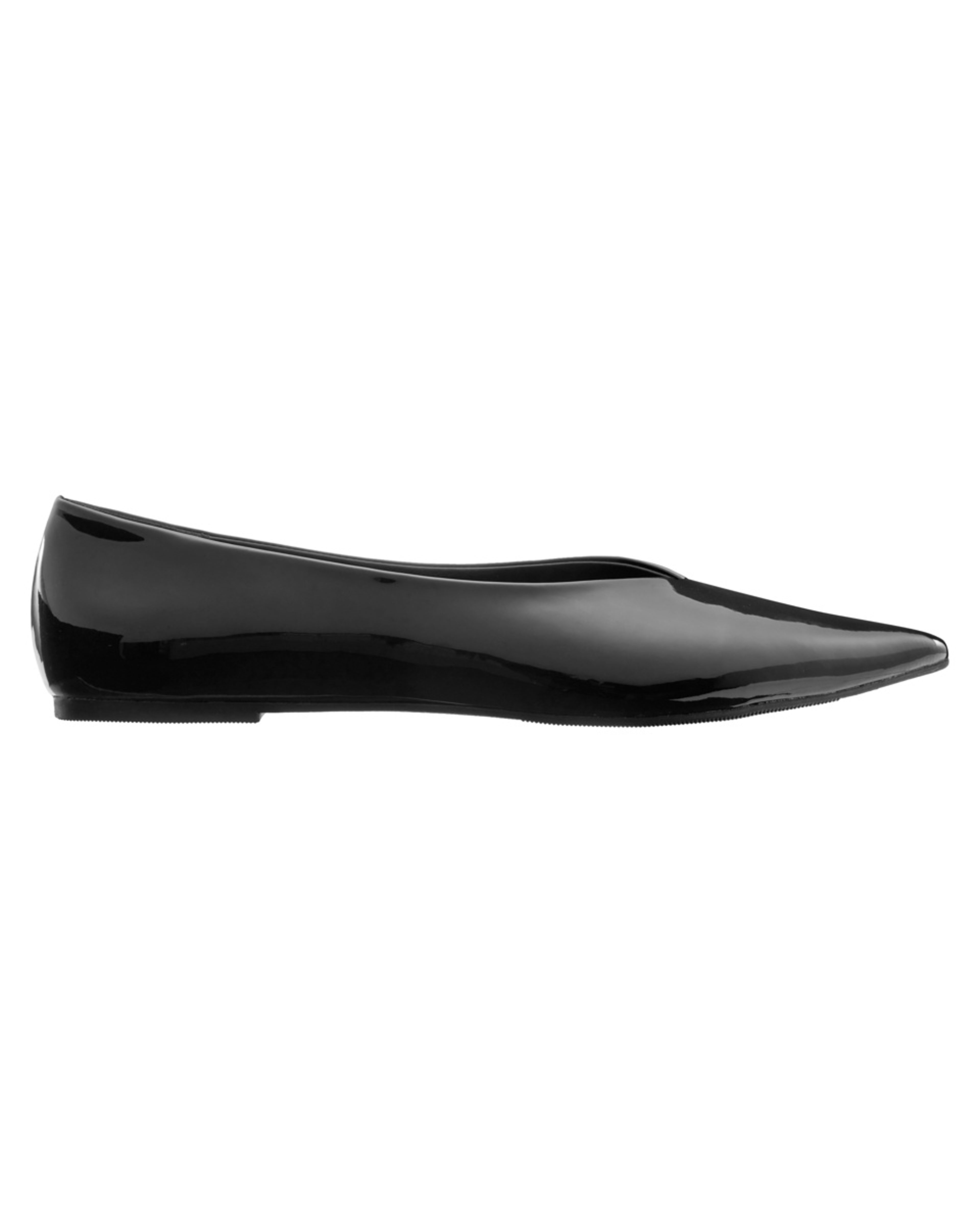 1 Pointed Toe Flats Black, 1 of 3