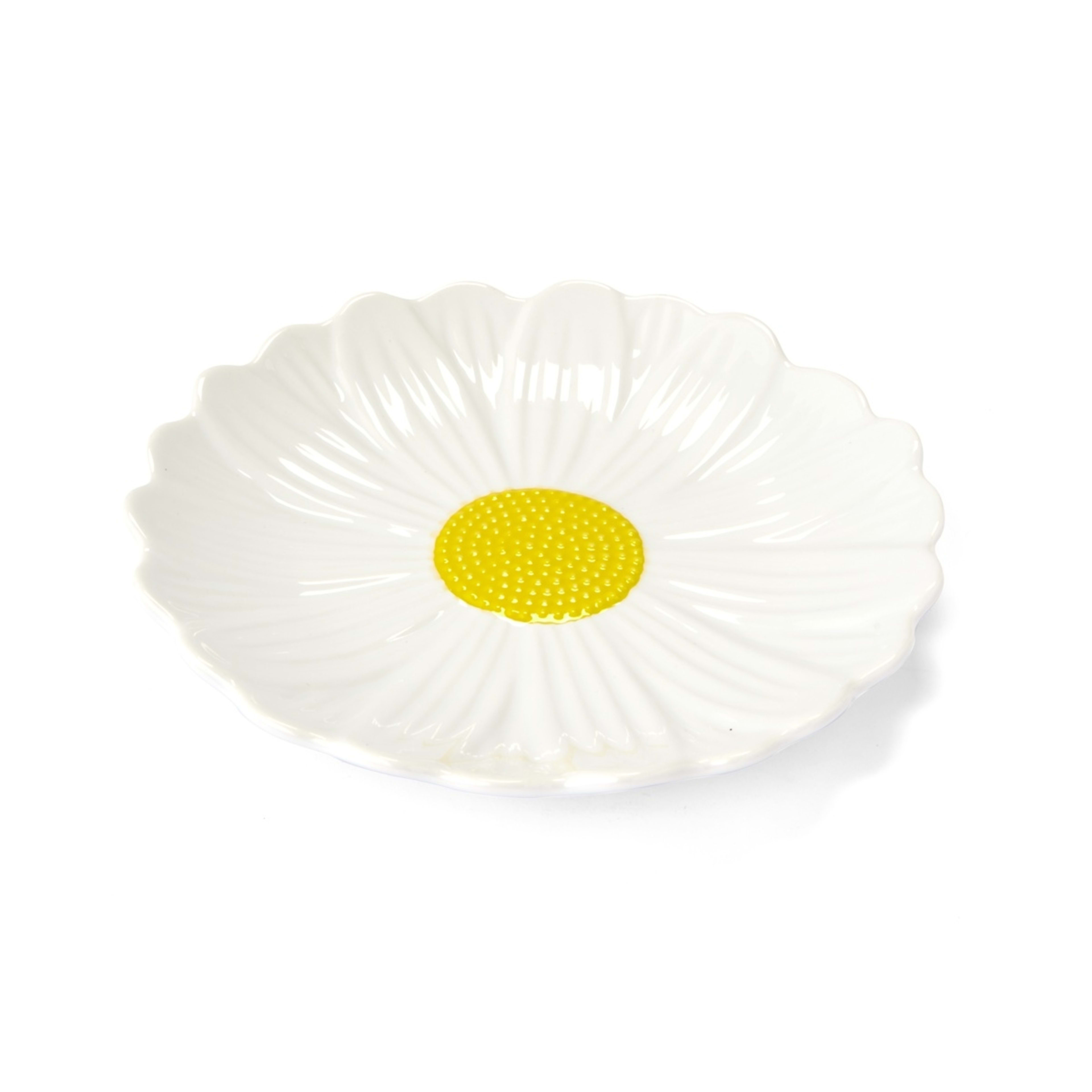 4 2 Pack White Daisy Side Plates, 4 of 7