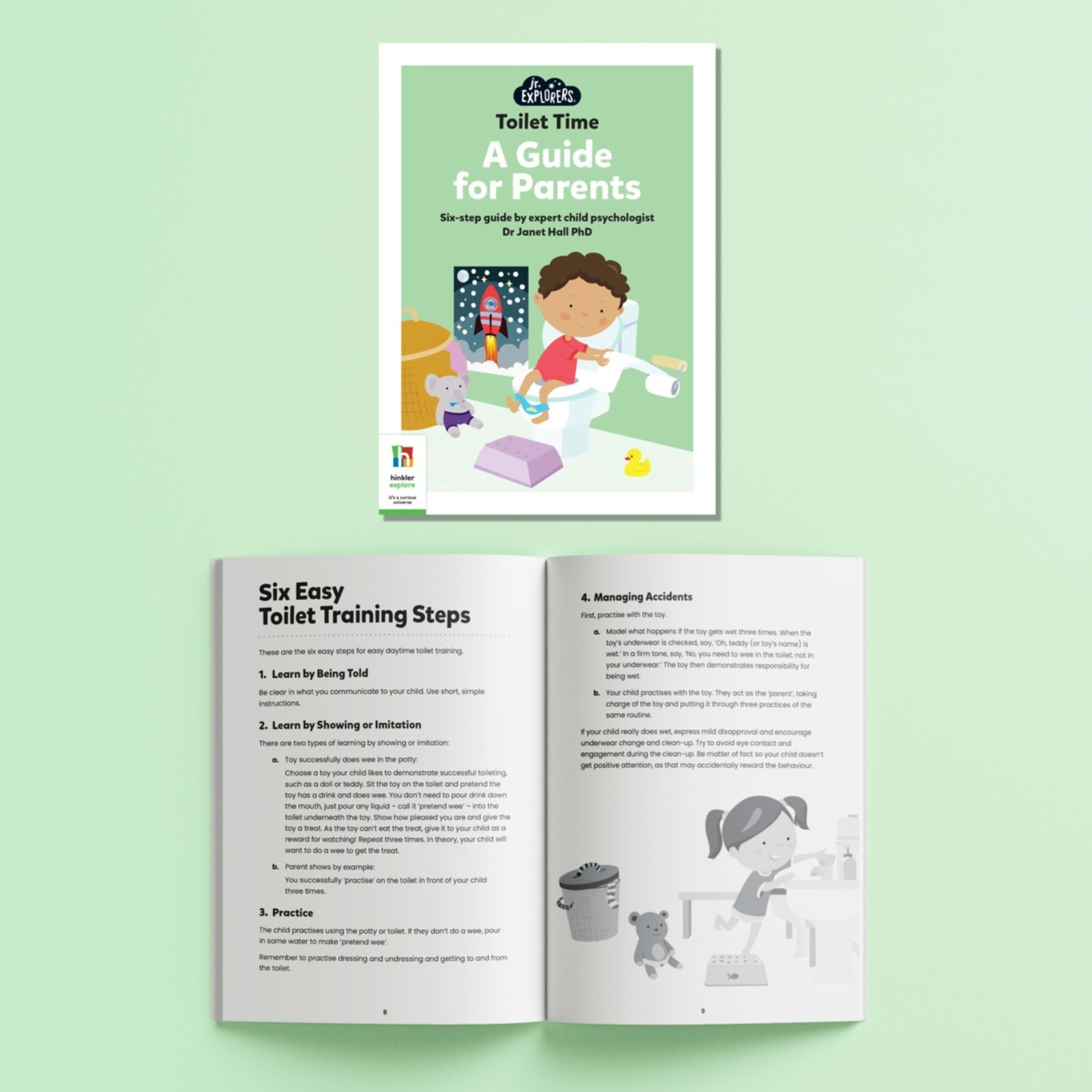 4 Junior Explorers: Toilet Time A Training Kit for Boys - Book, 4 of 8