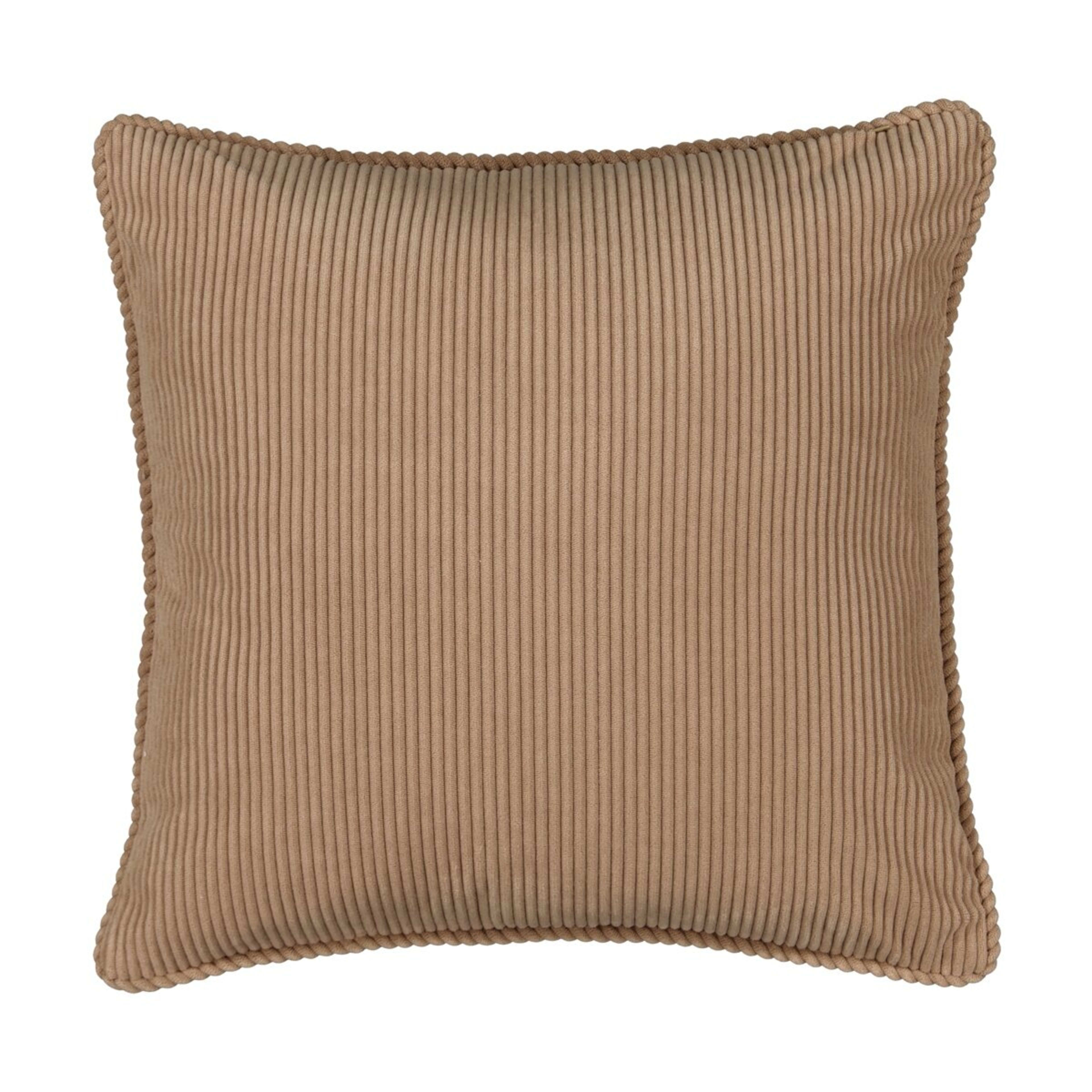 4 43cm Corduroy Cushion - Praline, 4 of 6