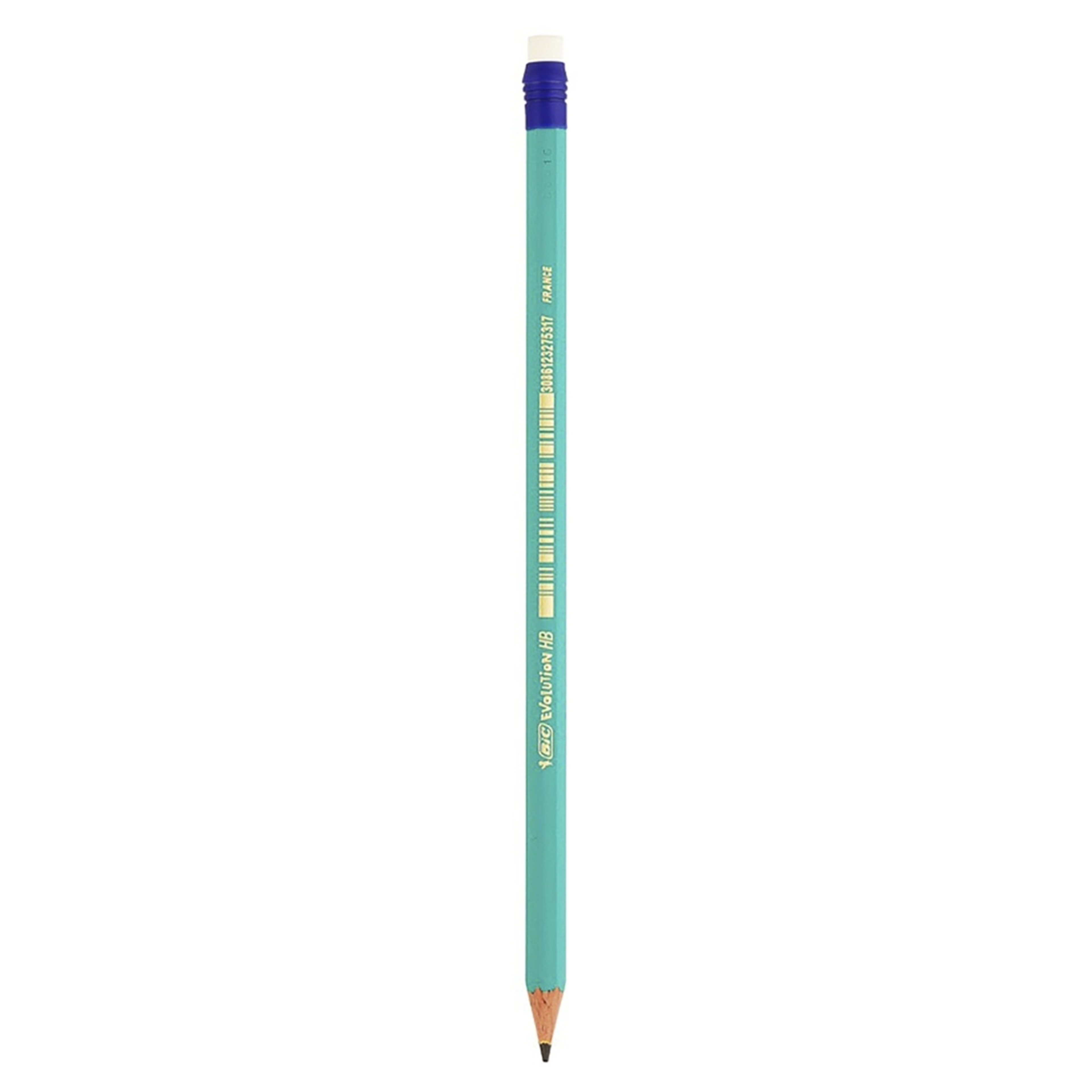 3 4 Pack BIC Evolution Original HB Pencils, 3 of 4