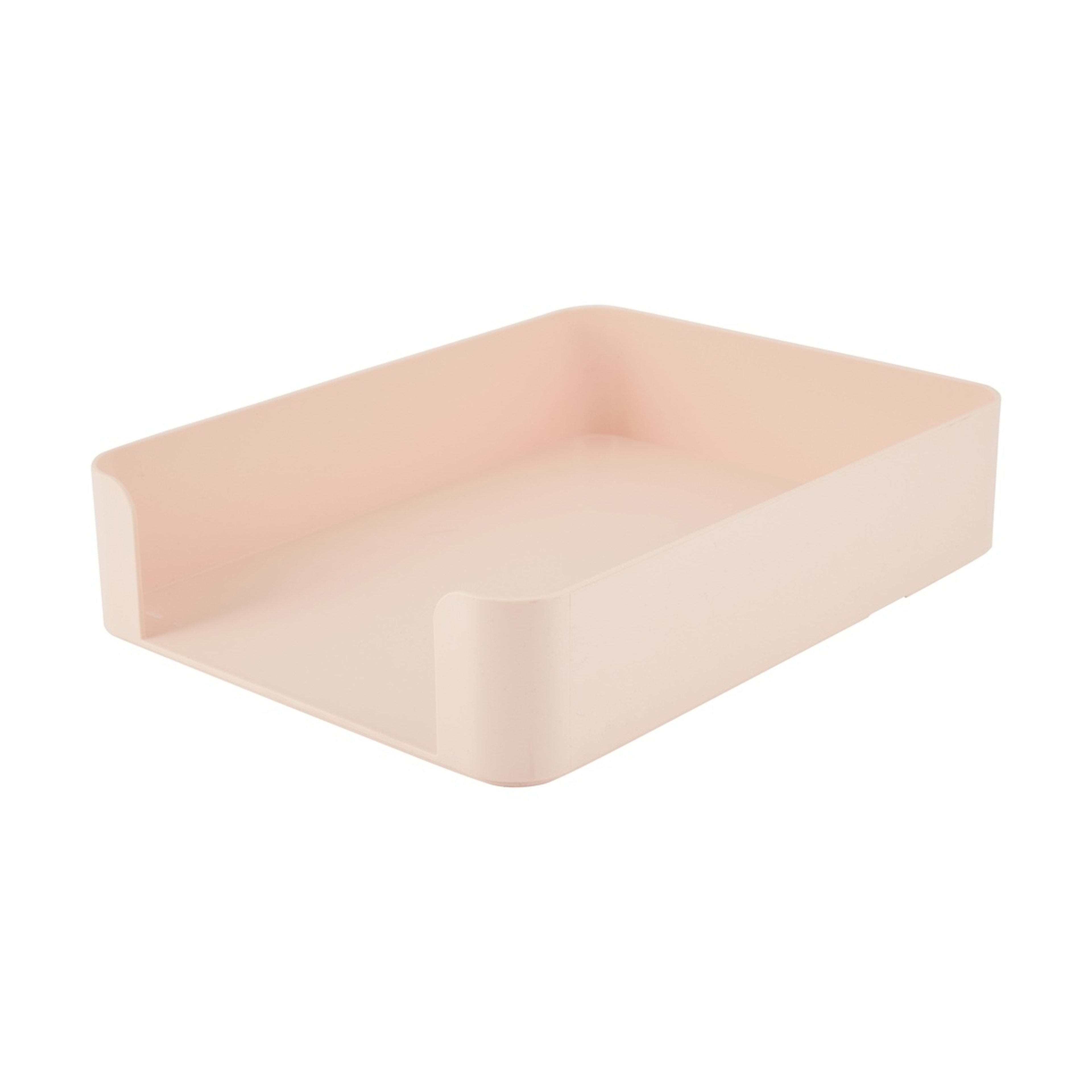 1 Document Tray - Blush