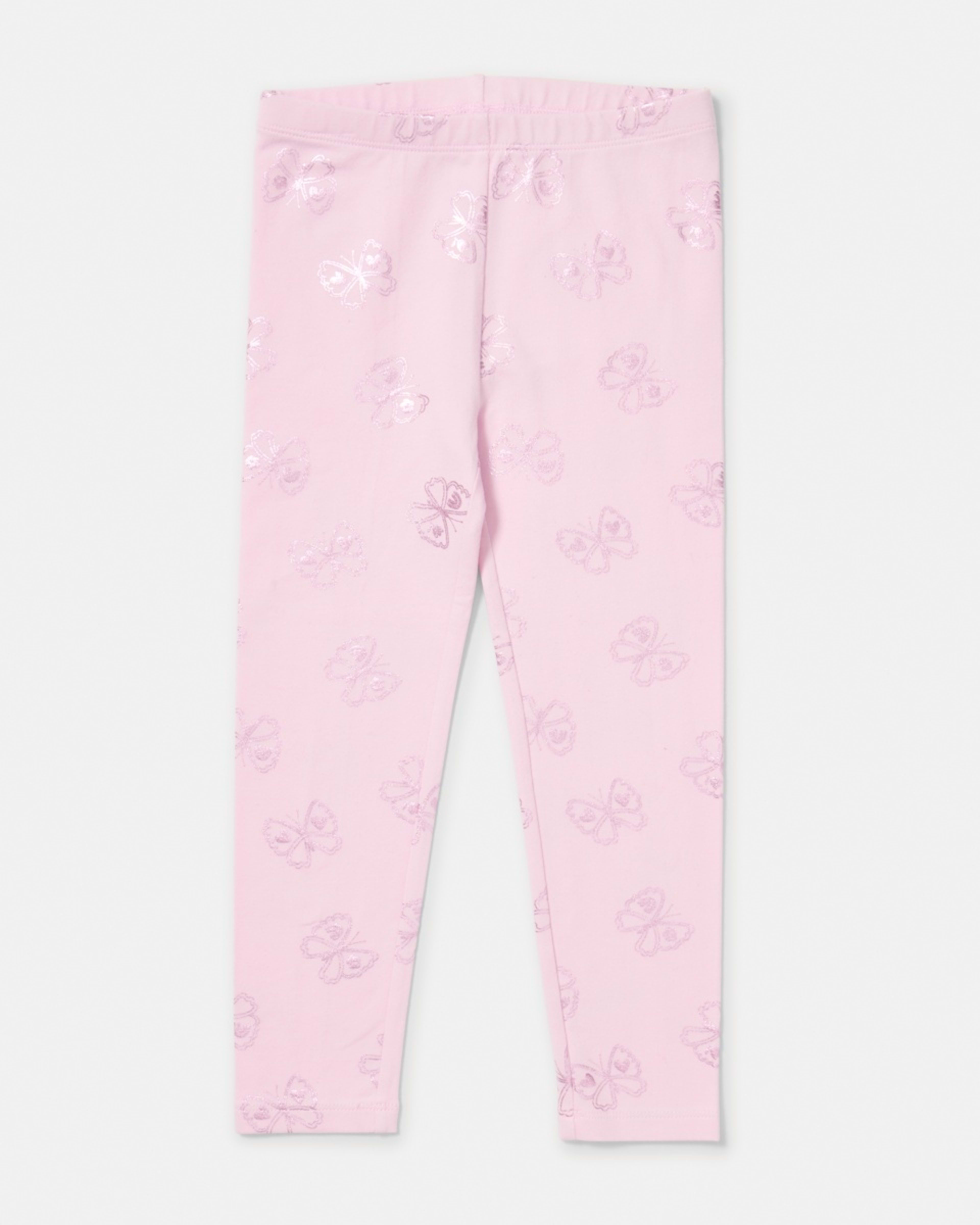 7 Foil Leggings Blossom Butterfly Pearl Pink, 7 of 8