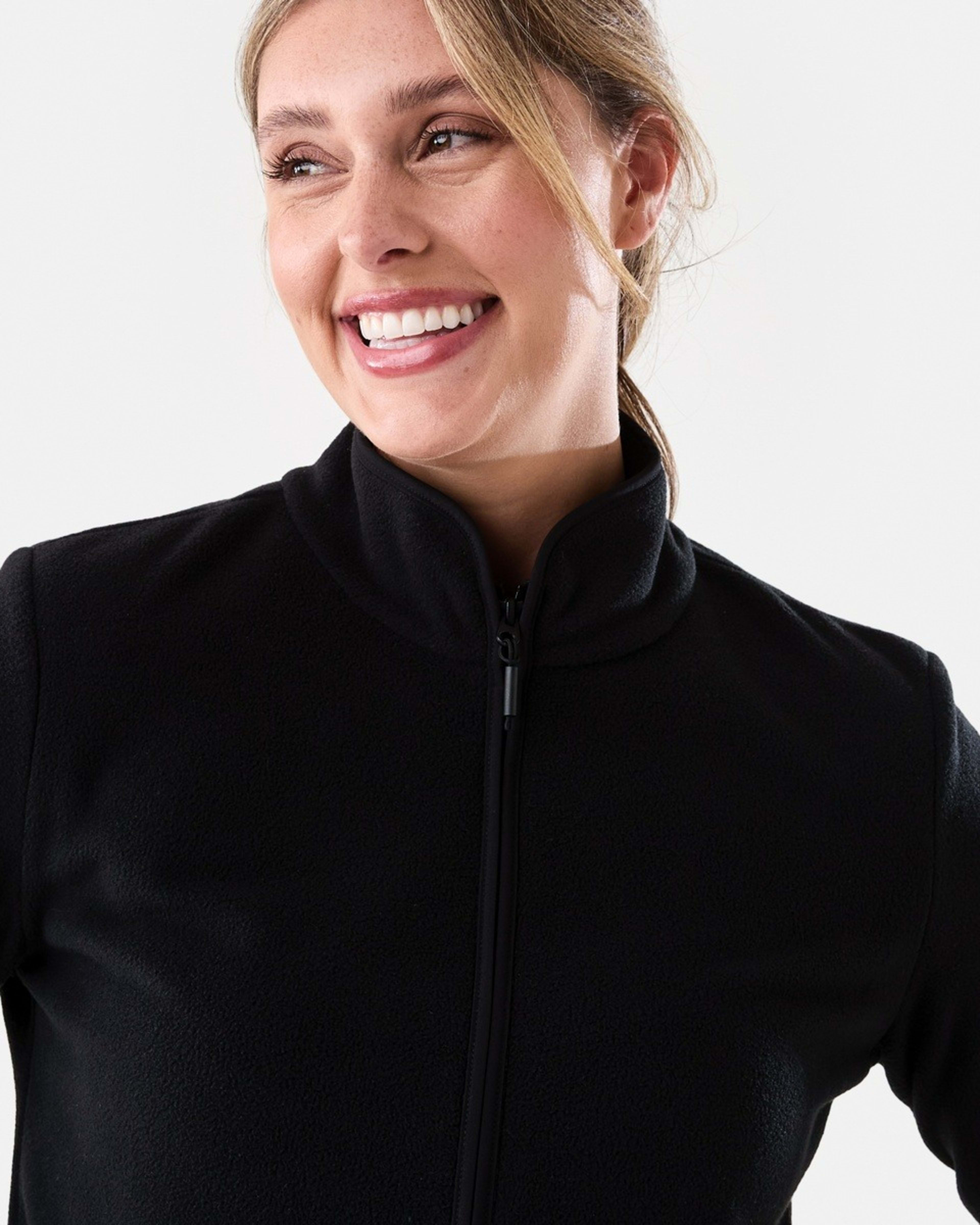 5 Outdoor Polar Fleece Jacket Black, 5 of 7