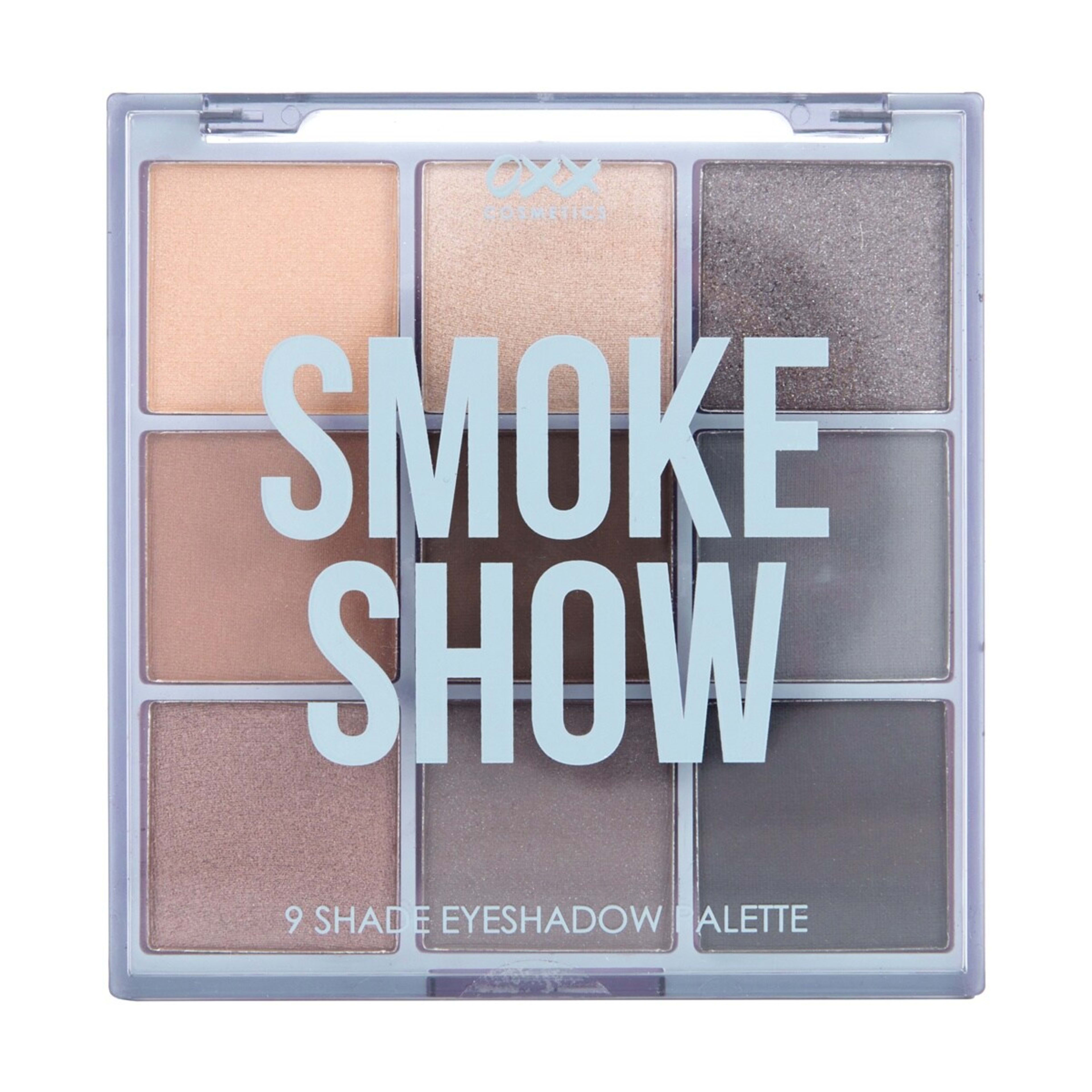 1 OXX Cosmetics 9 Shades Eyeshadow Palette - Smoke Show