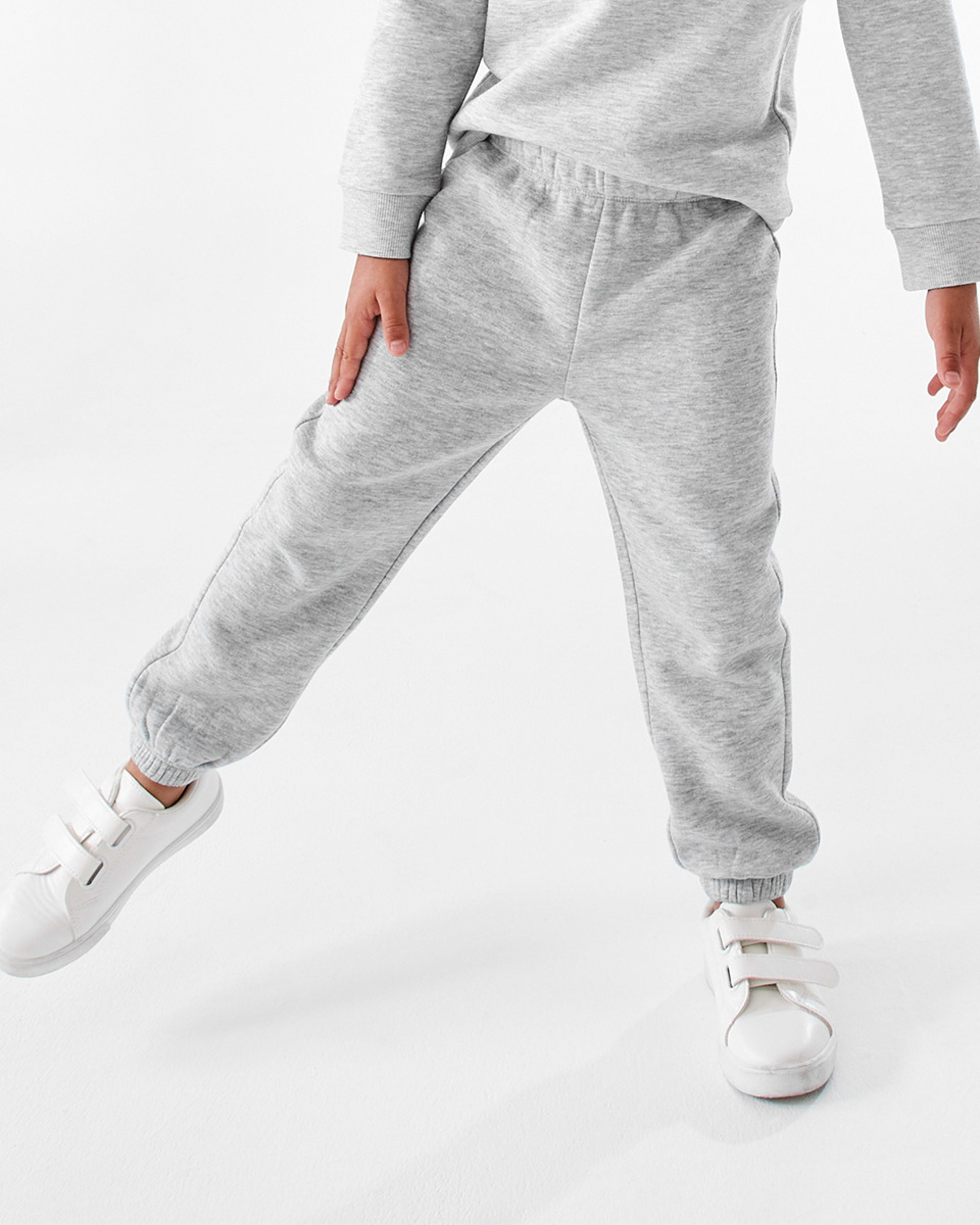 1 Basic Trackpants Slvr Marle, 1 of 8