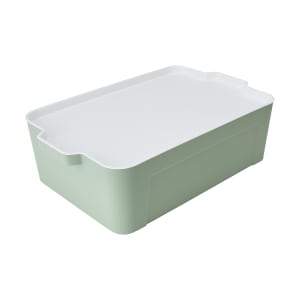 Medium Stackable Container with Lid - Green - Kmart