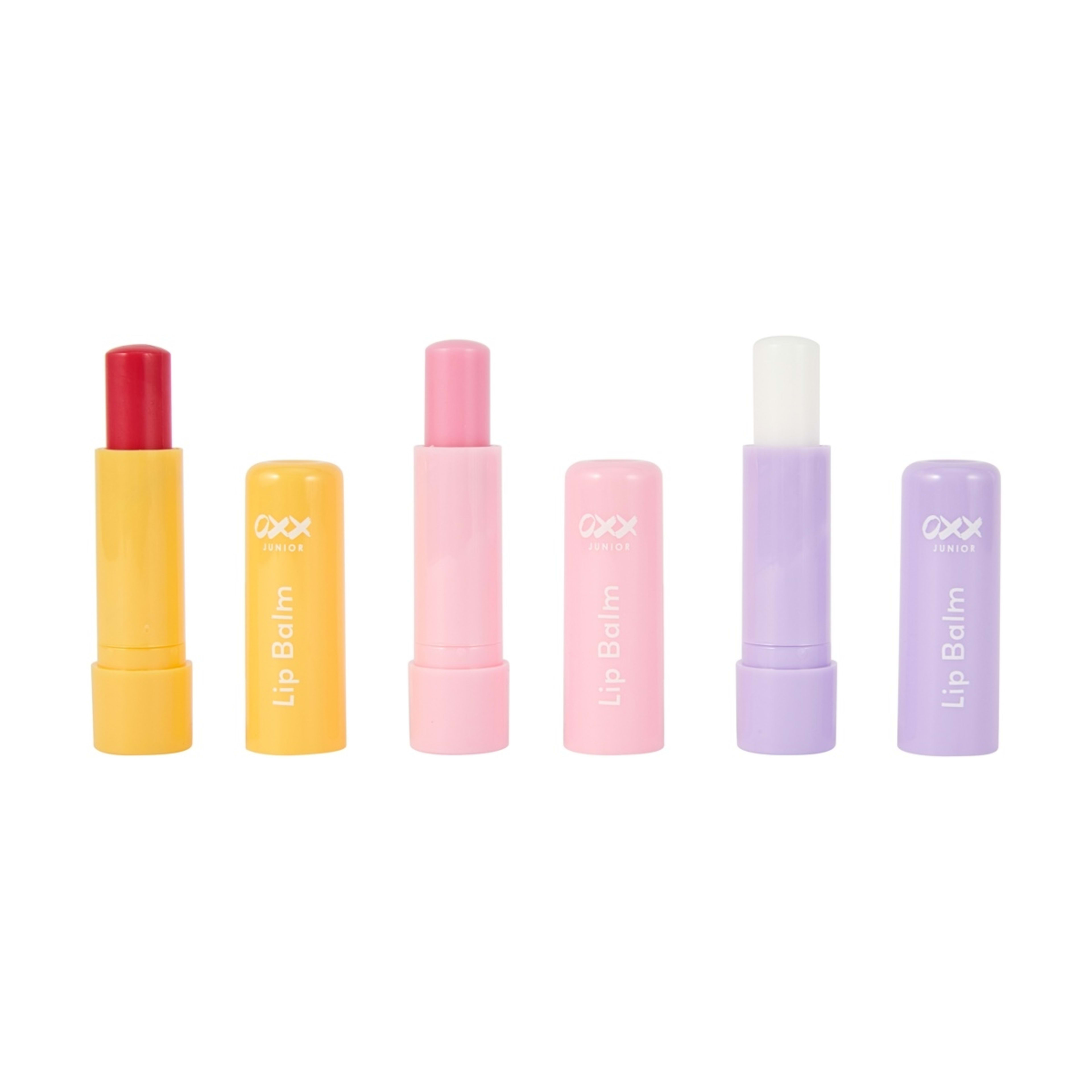 2 OXX Junior Lip Balm Trio - Sweet Cream Scented, 2 of 5