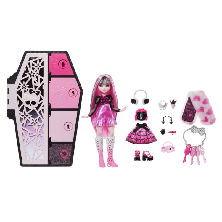 Monster High Skulltimate Secrets Fearidescent Draculaura Doll Kmart