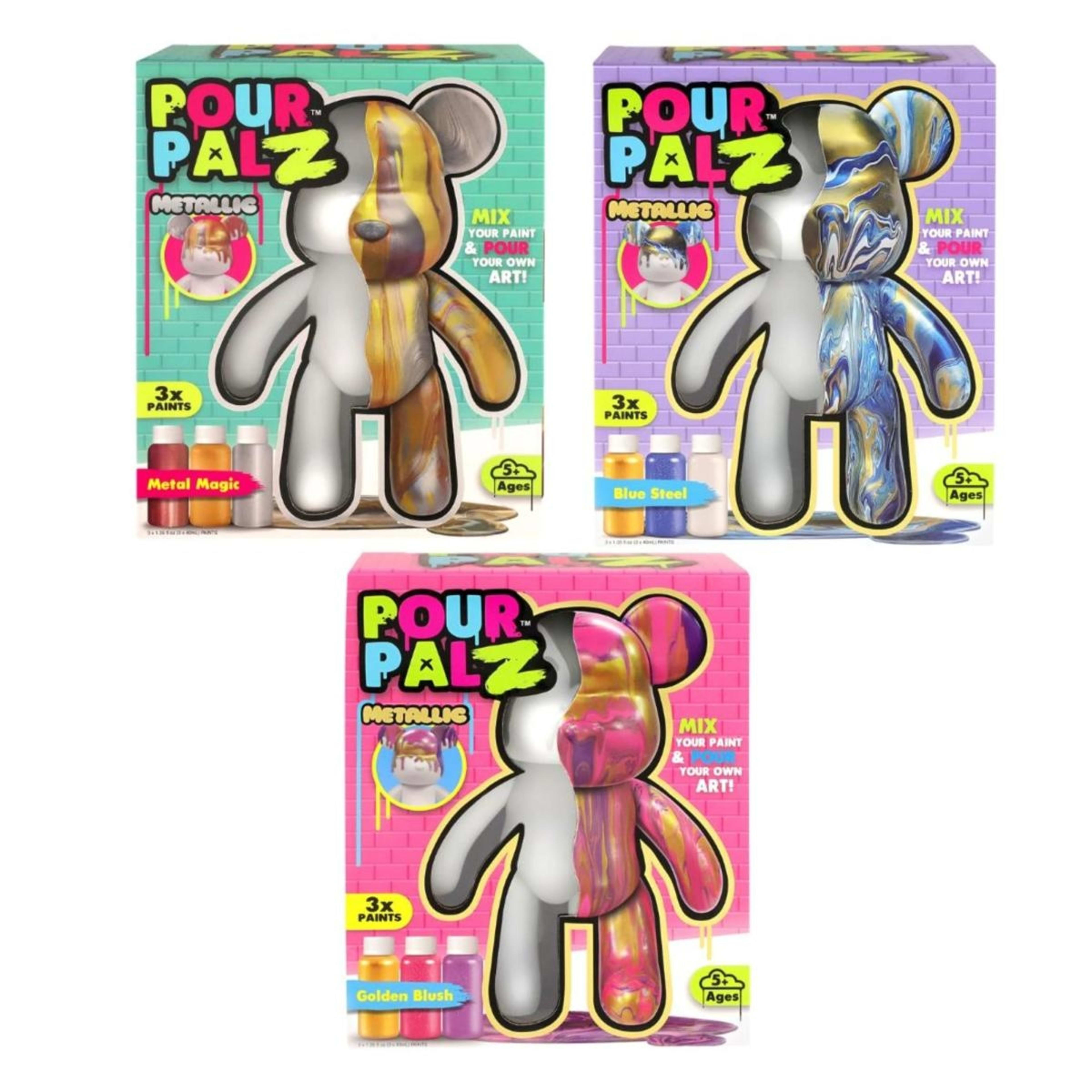 1 Pour Palz Large Paint Bear - Assorted