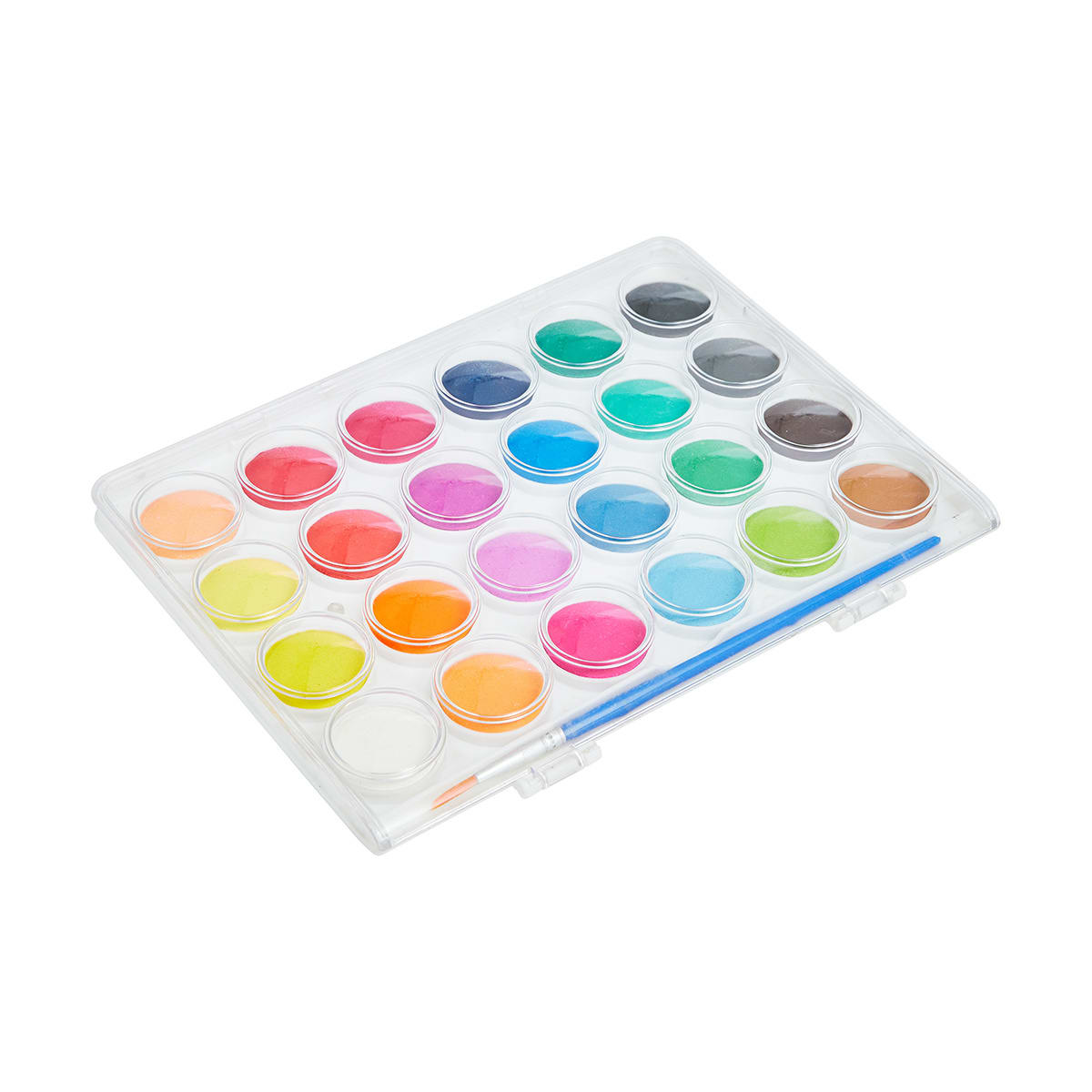 25 Piece Watercolour Paint Palette Kmart