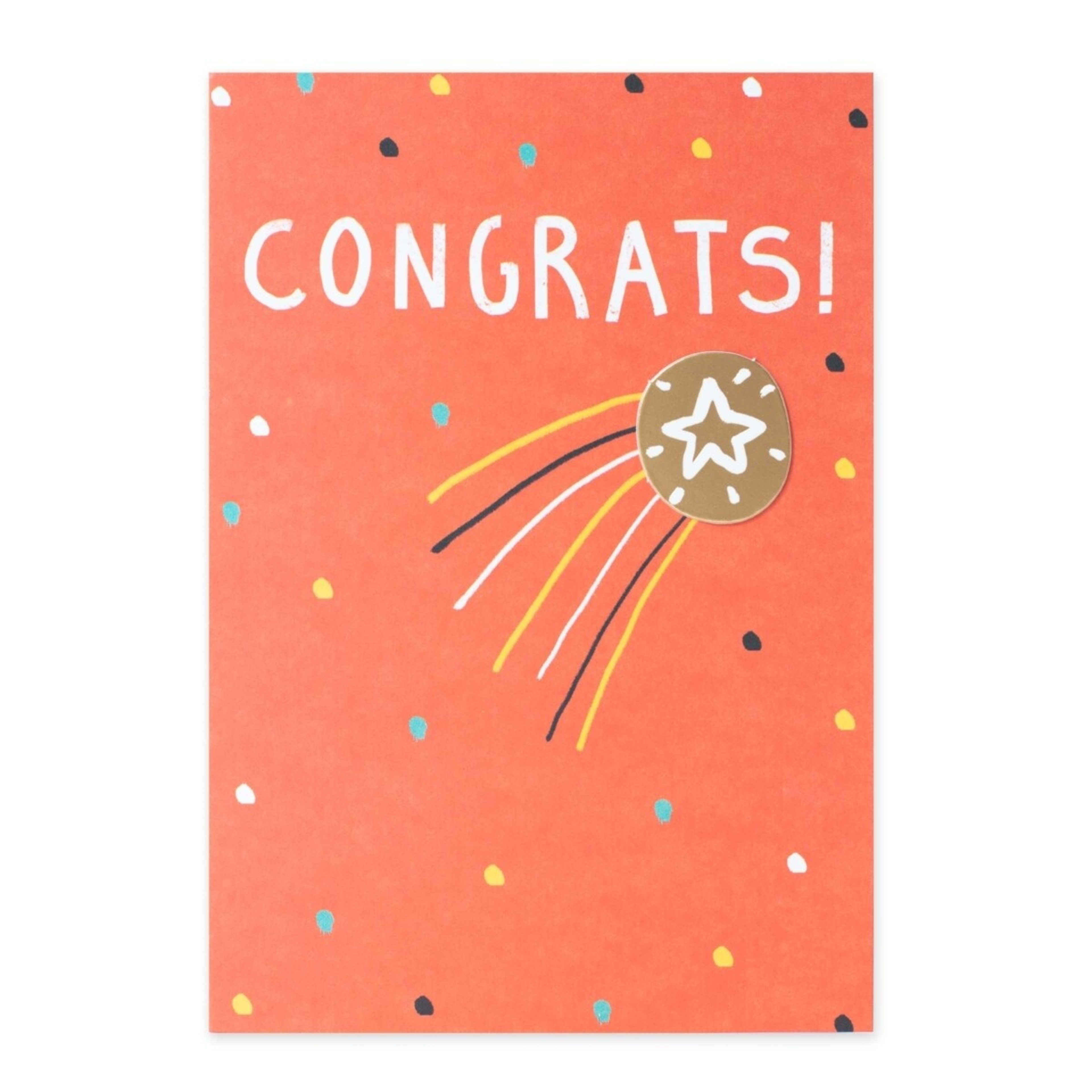 3 Connections from Hallmark Congratulations Card - Shooting Star, 3 of 3
