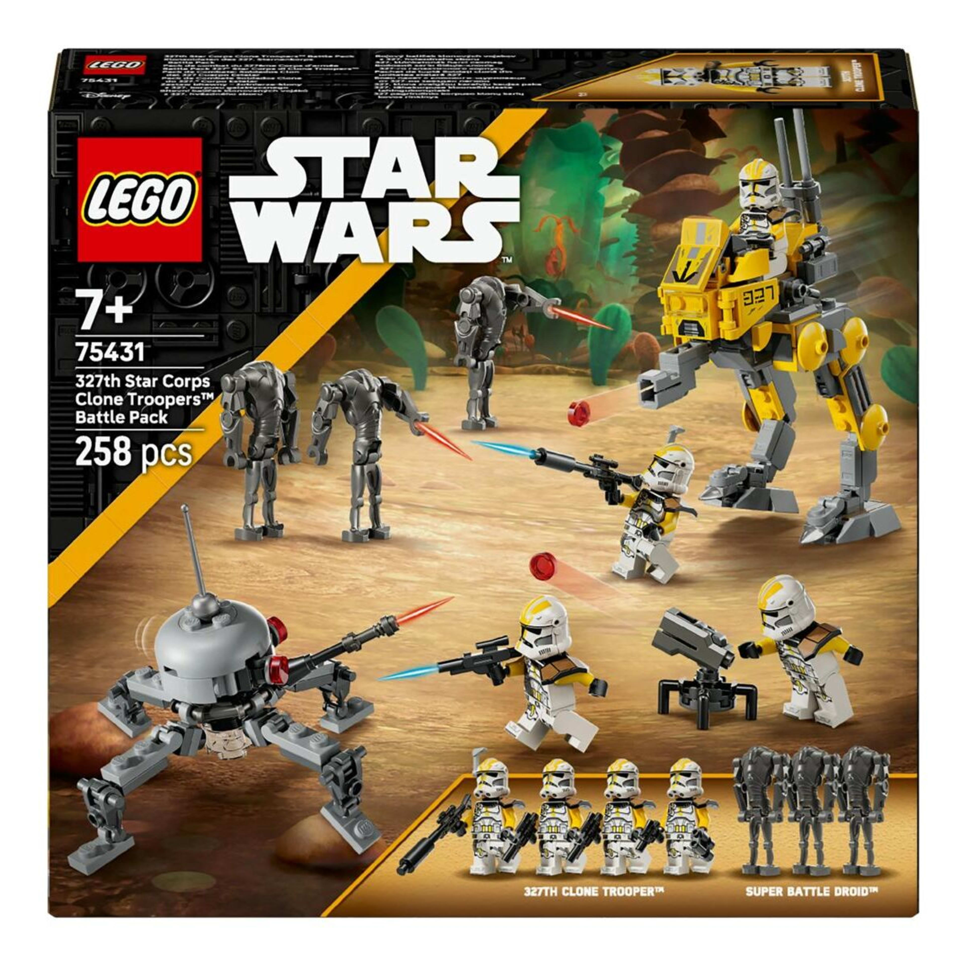 1 LEGO Star Wars 327th Star Corps Clone Troopers Battle Pack 75431, 1 of 10