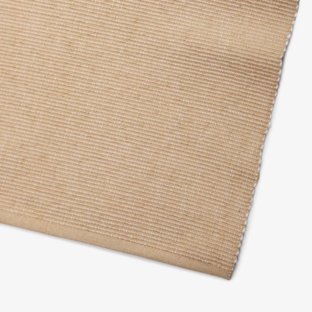 Natural Ribbed Table Runner Kmart