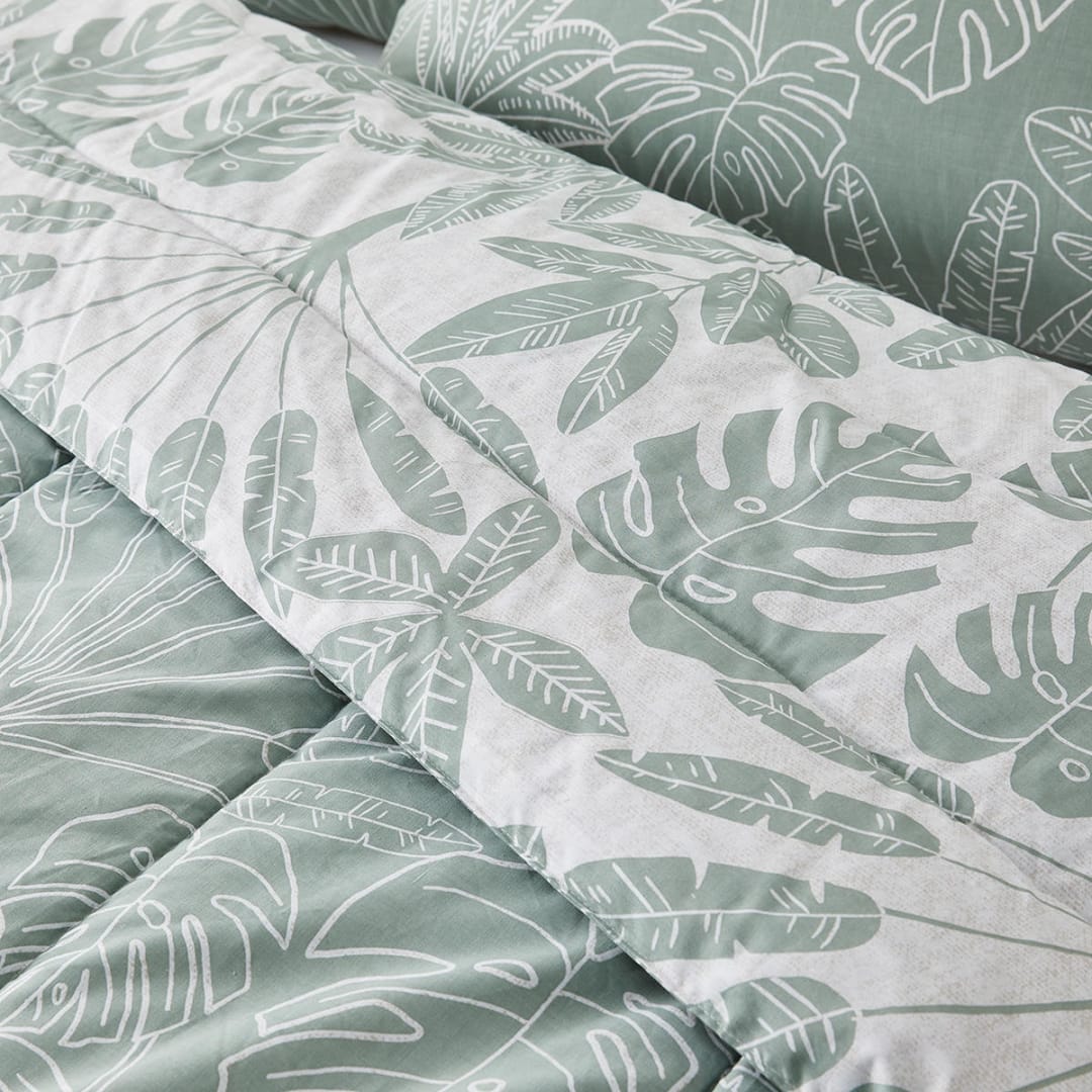 Peta Cotton Rich Reversible Comforter Set Double Bed Kmart