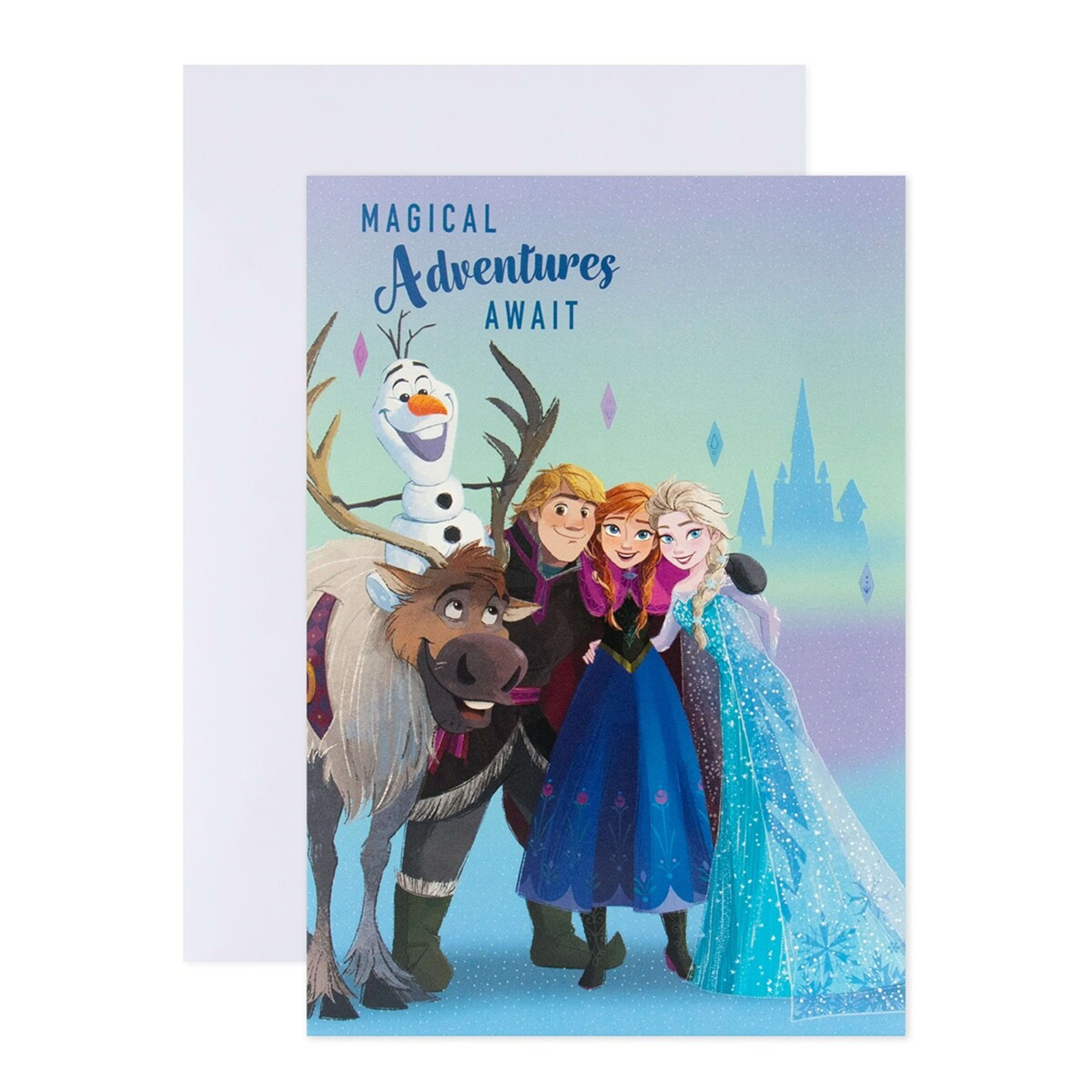 1 Hallmark Interactive Sound Birthday Card - Disney Frozen