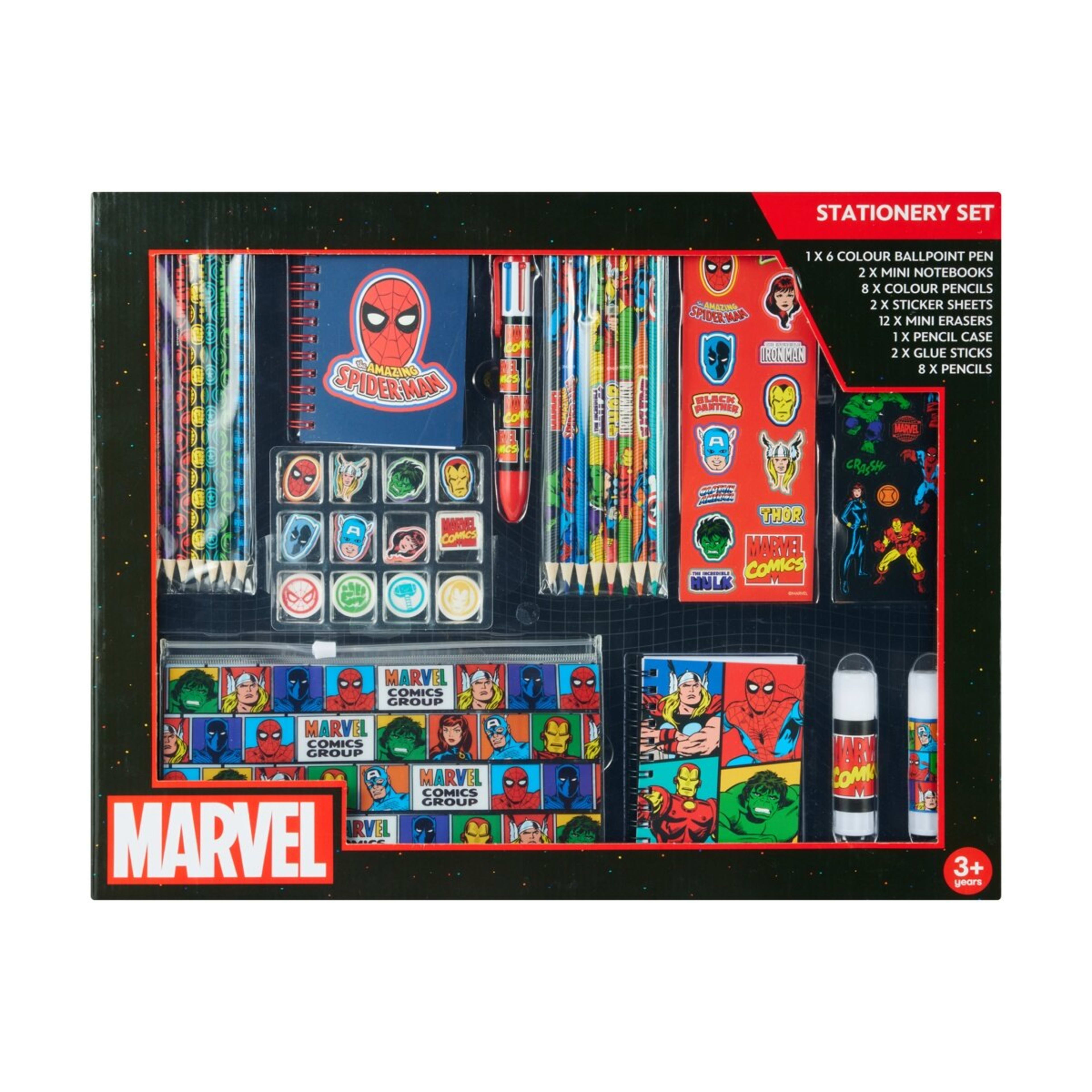 1 Marvel Stationery Set, 1 of 9