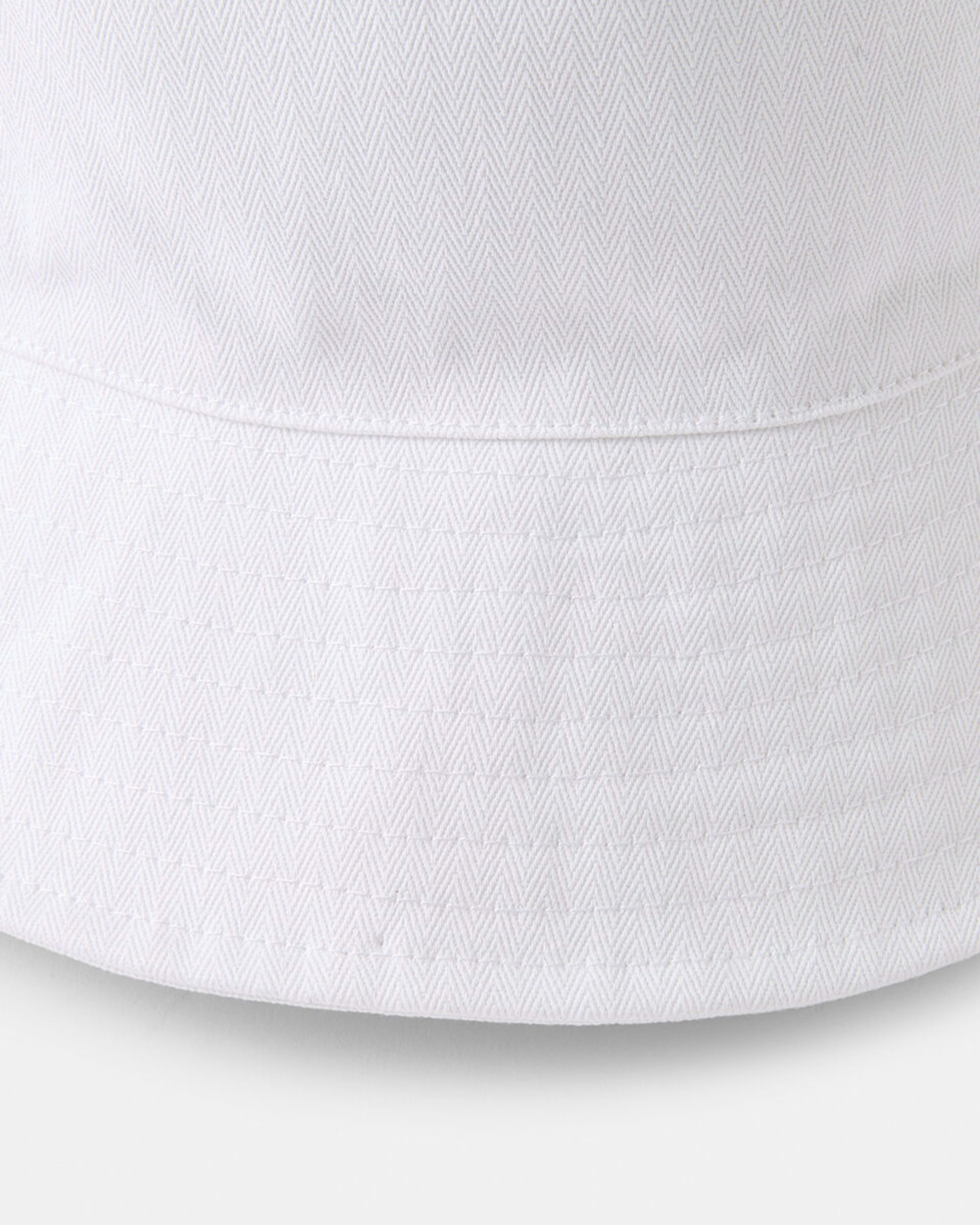 2 Cotton Twill Bucket Hat White, 2 of 3