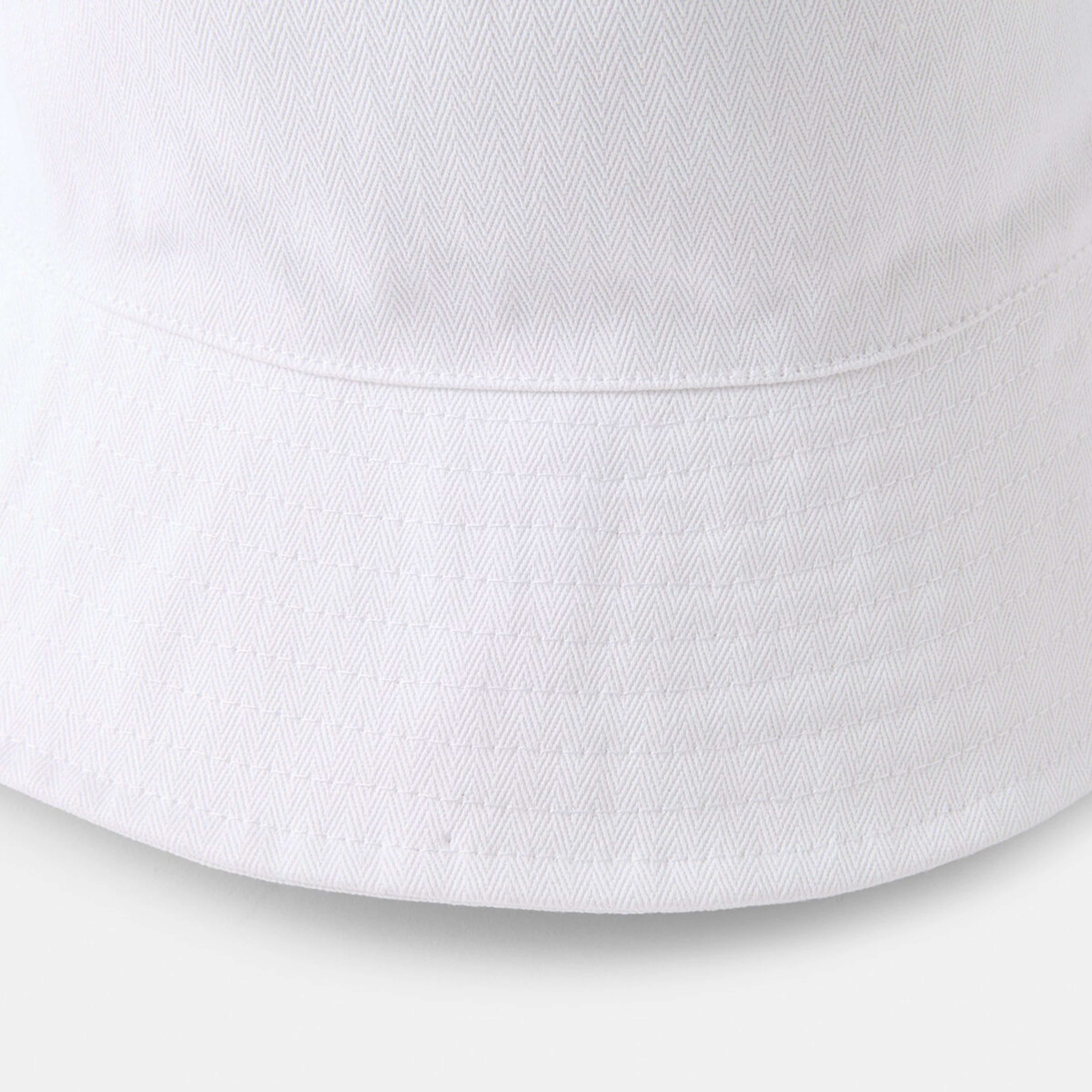 2 Cotton Twill Bucket Hat White, 2 of 3