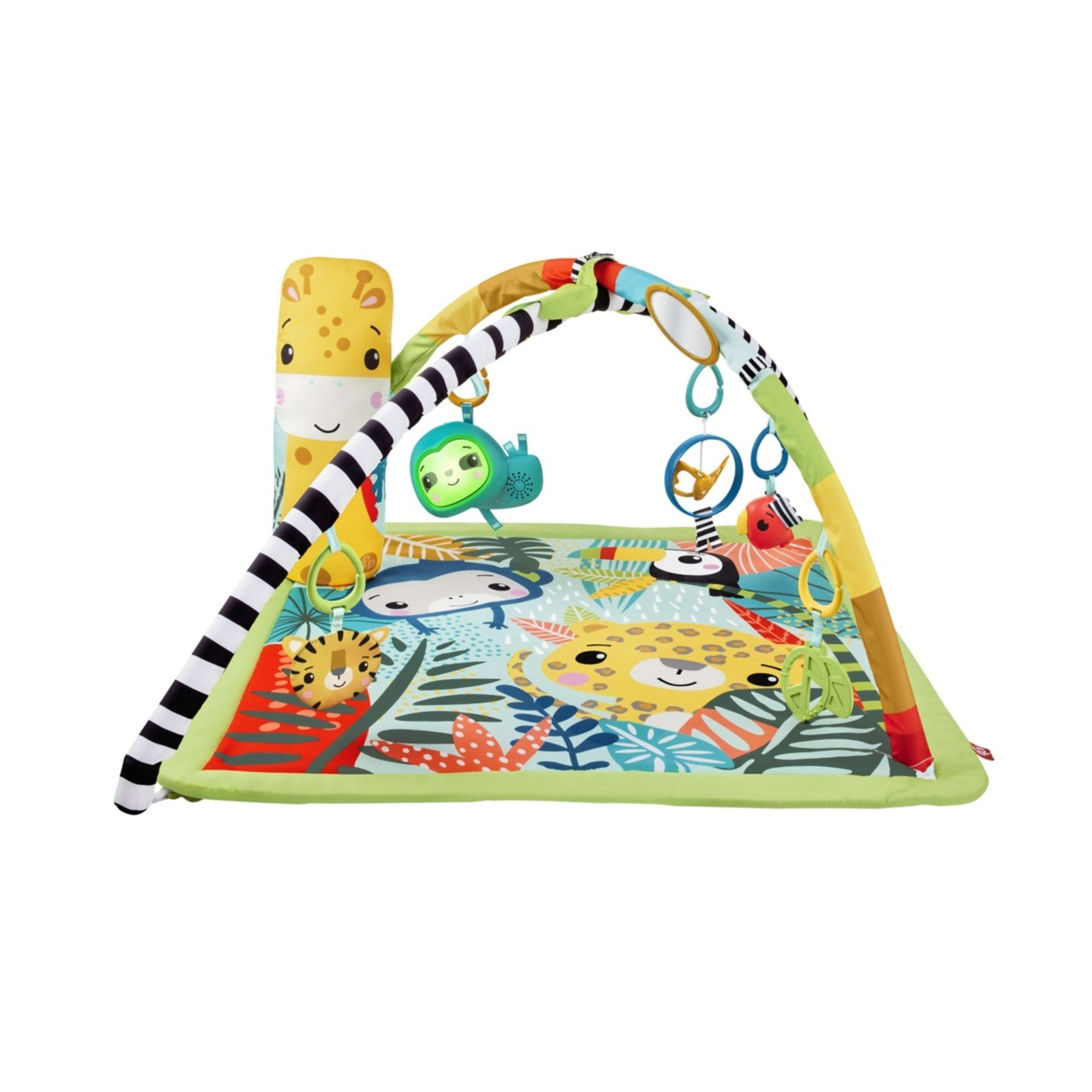 FisherPrice 3in1 Rainforest Sensory Gym Kmart