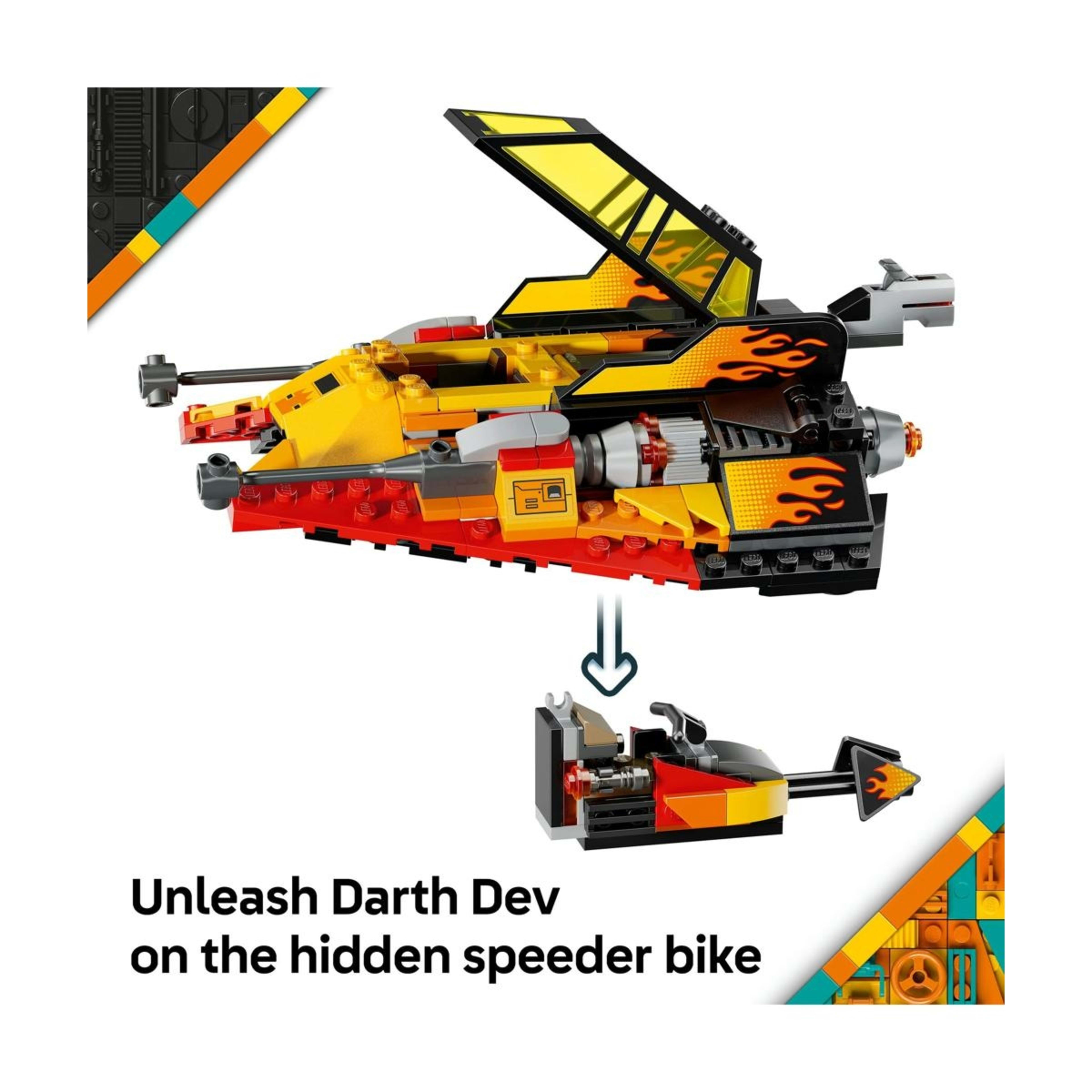 4 LEGO Star Wars The Force Burner Snowspeeder 75414, 4 of 10